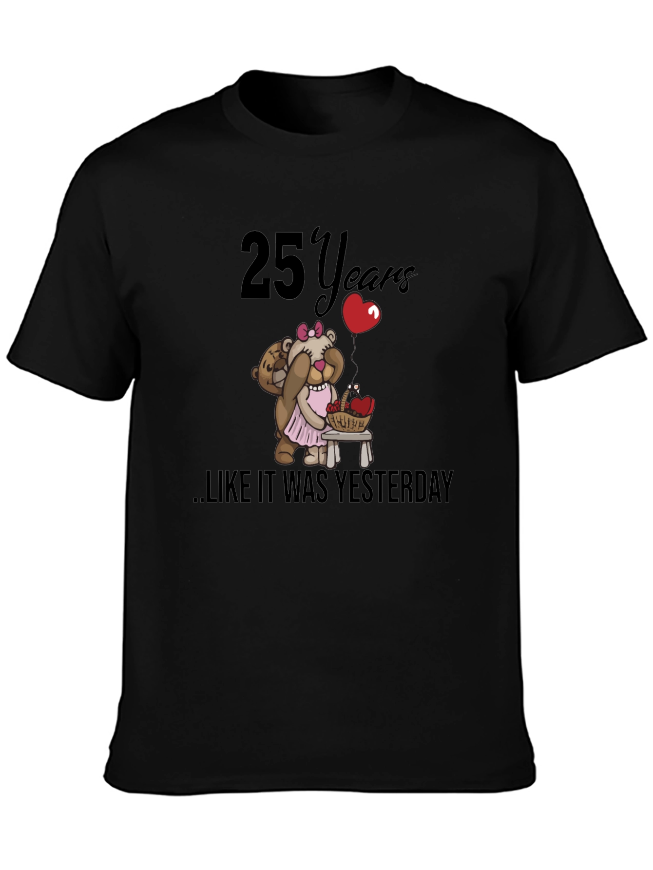 25th Anniversary Teddy Bear T-Shirt