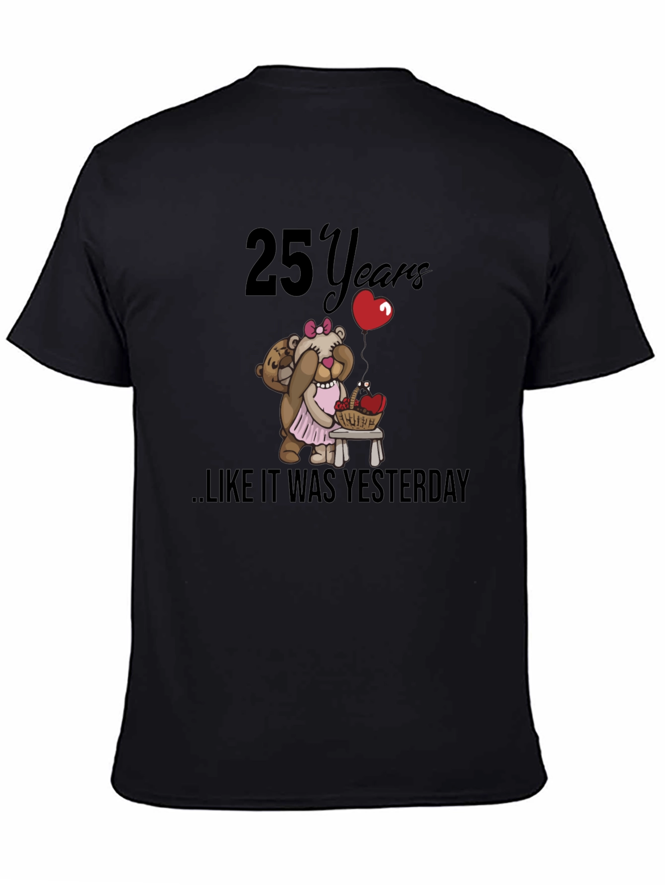 25th Anniversary Teddy Bear T-Shirt