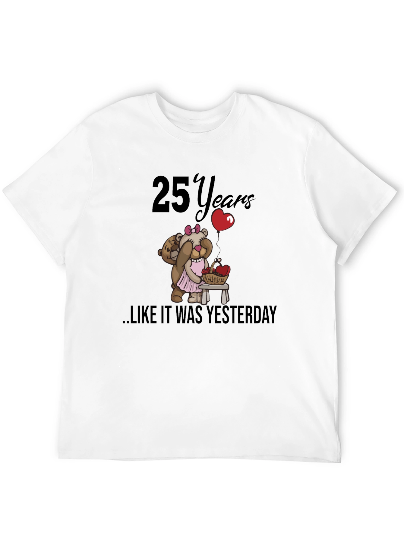 25th Anniversary Teddy Bear T-Shirt