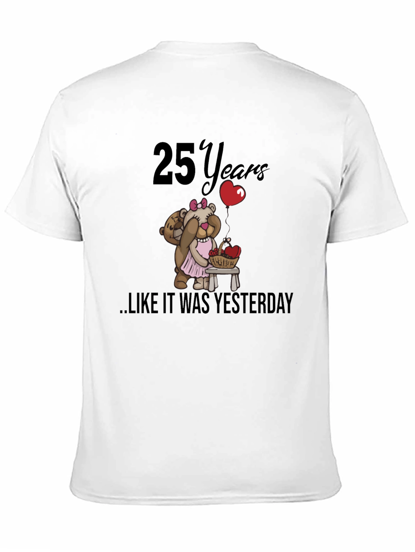 25th Anniversary Teddy Bear T-Shirt