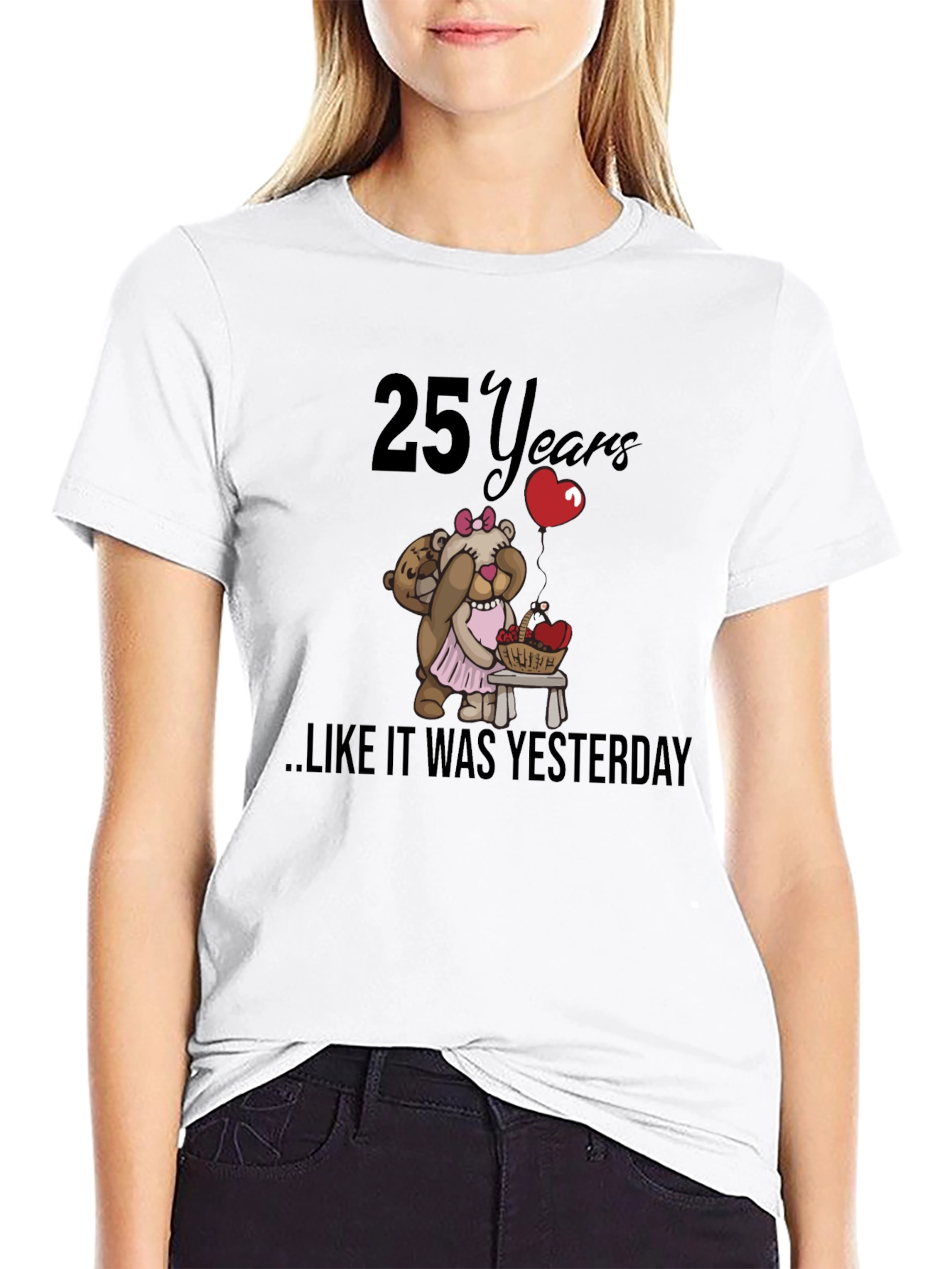 25th Anniversary Teddy Bear T-Shirt