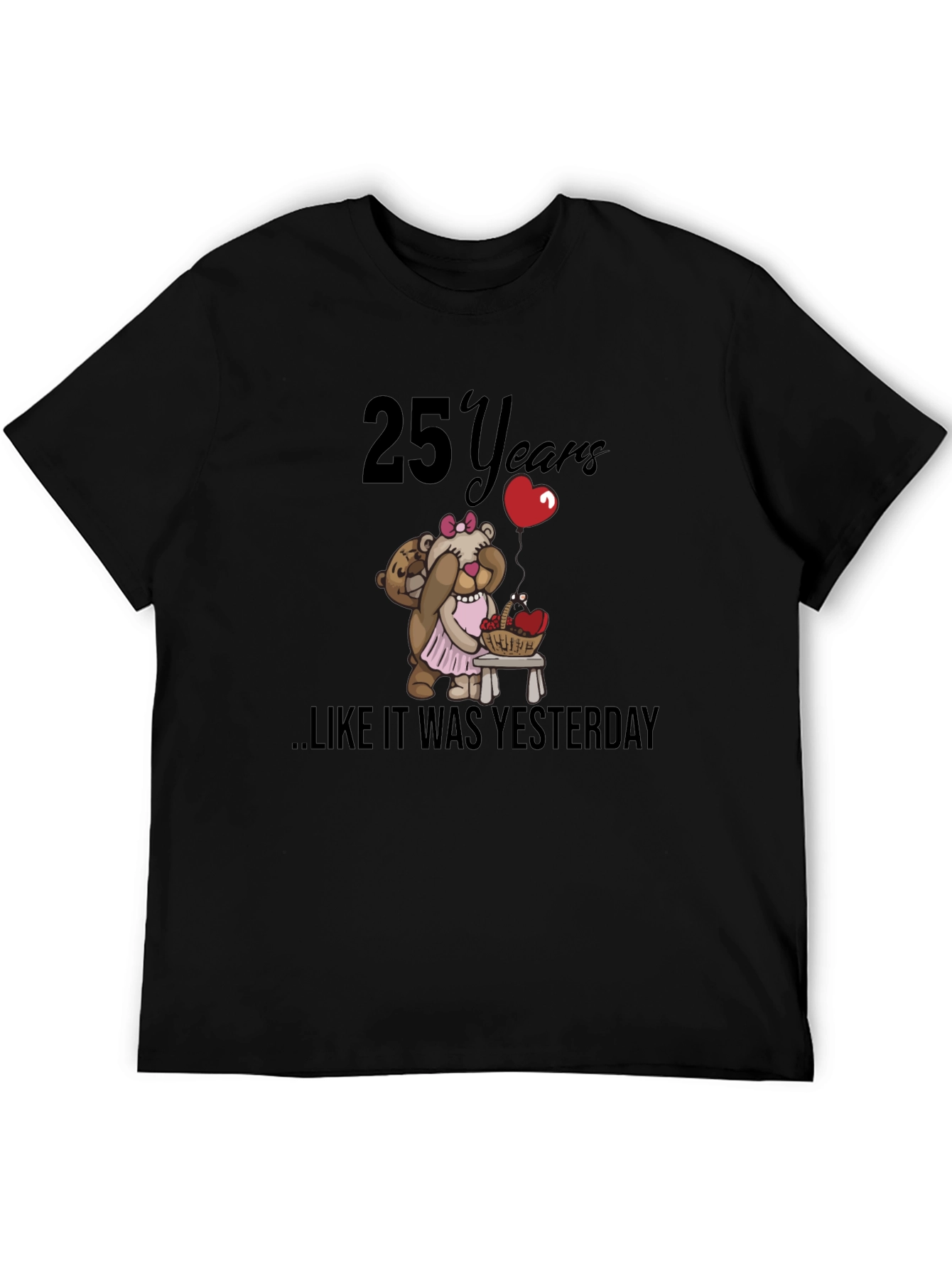 25th Anniversary Teddy Bear T-Shirt