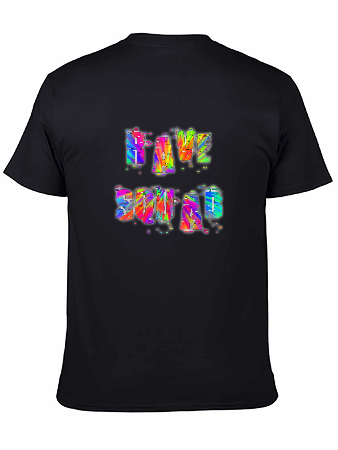Rave Squad Graphic T-Shirt - Vibrant Party Tee