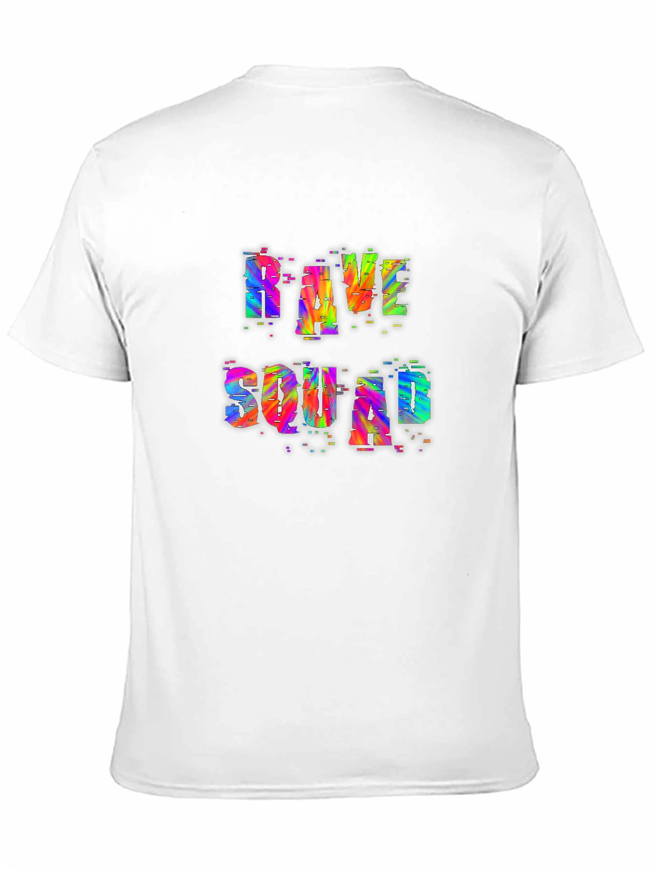 Rave Squad Graphic T-Shirt - Vibrant Party Tee