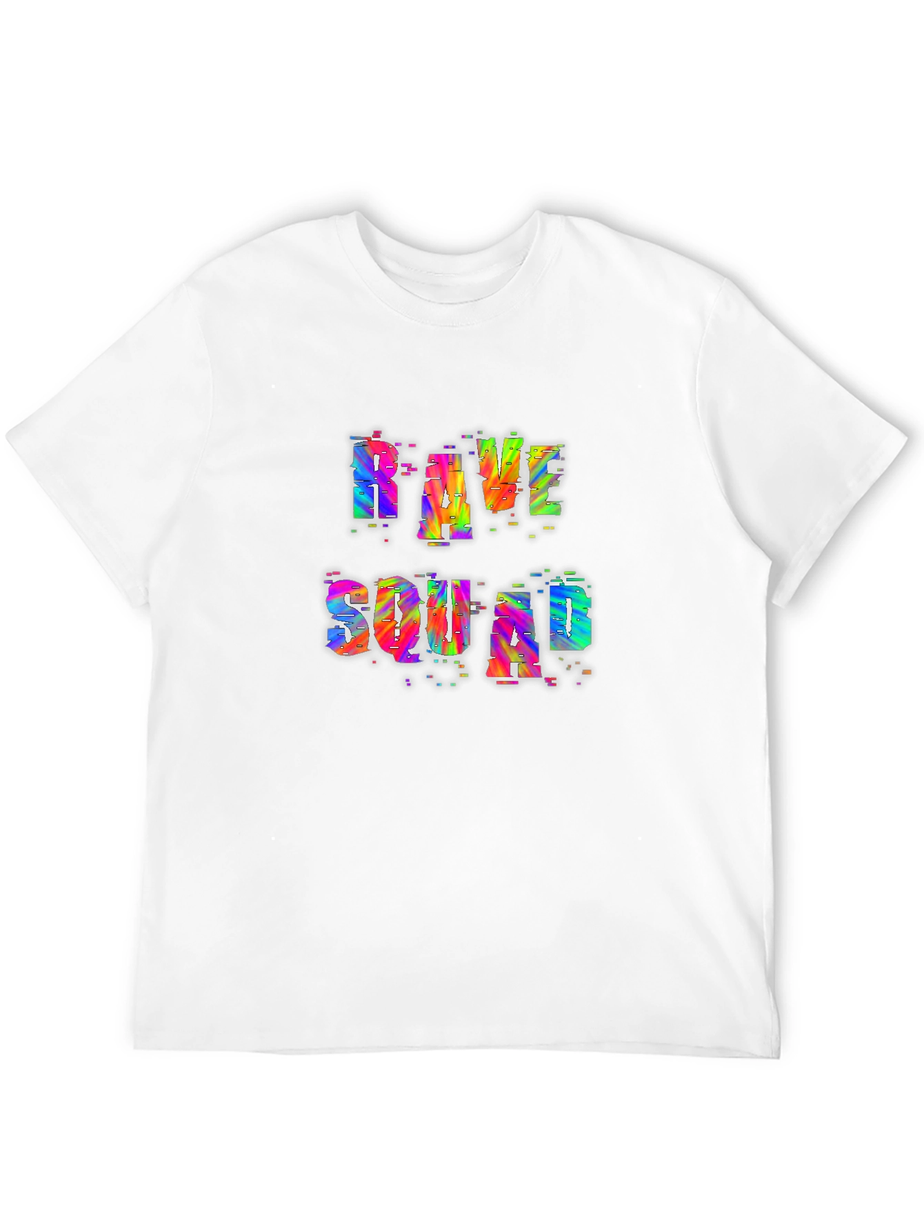 Rave Squad Graphic T-Shirt - Vibrant Party Tee