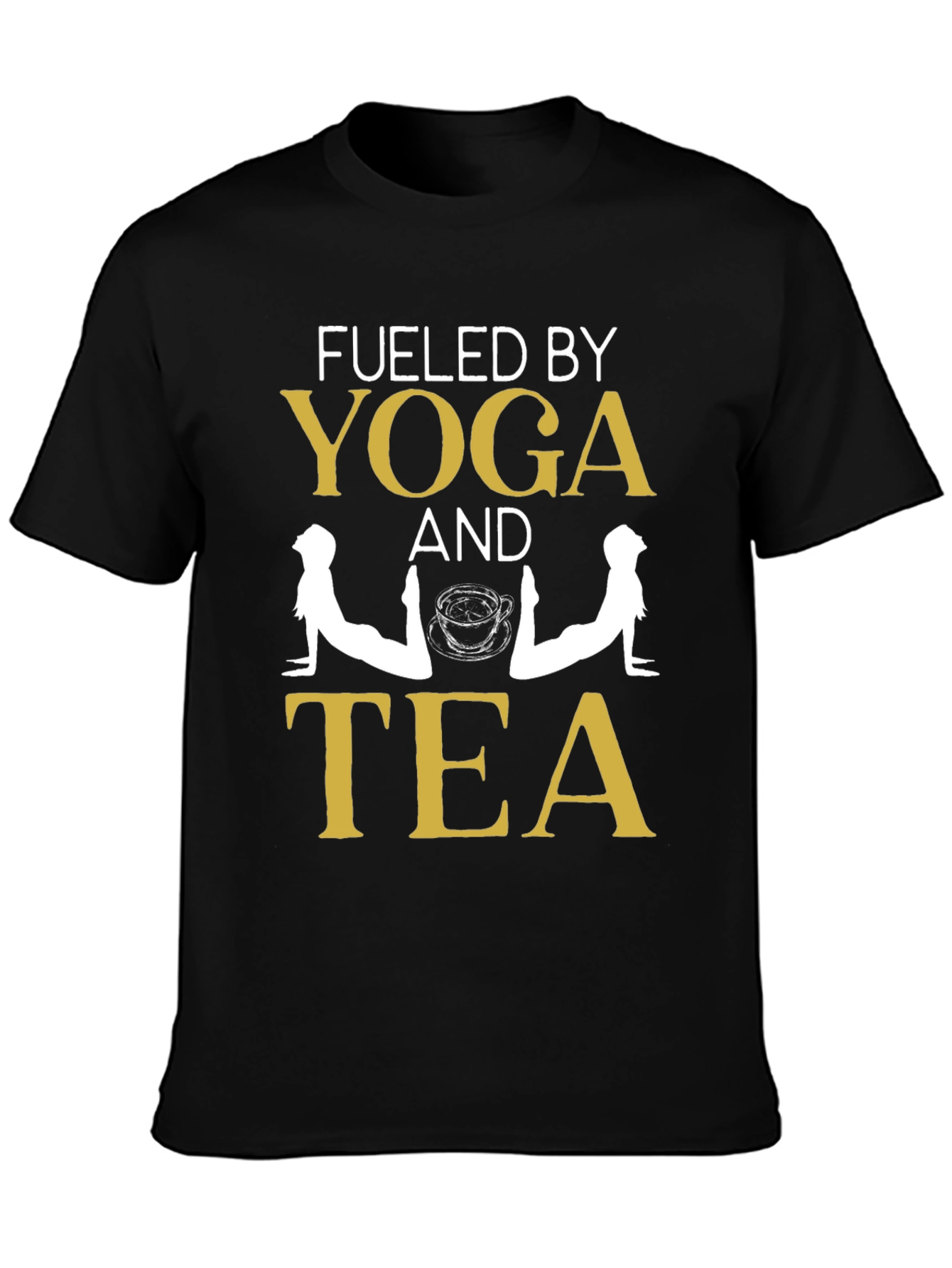Fueled by Yoga and Tea Graphic Tee