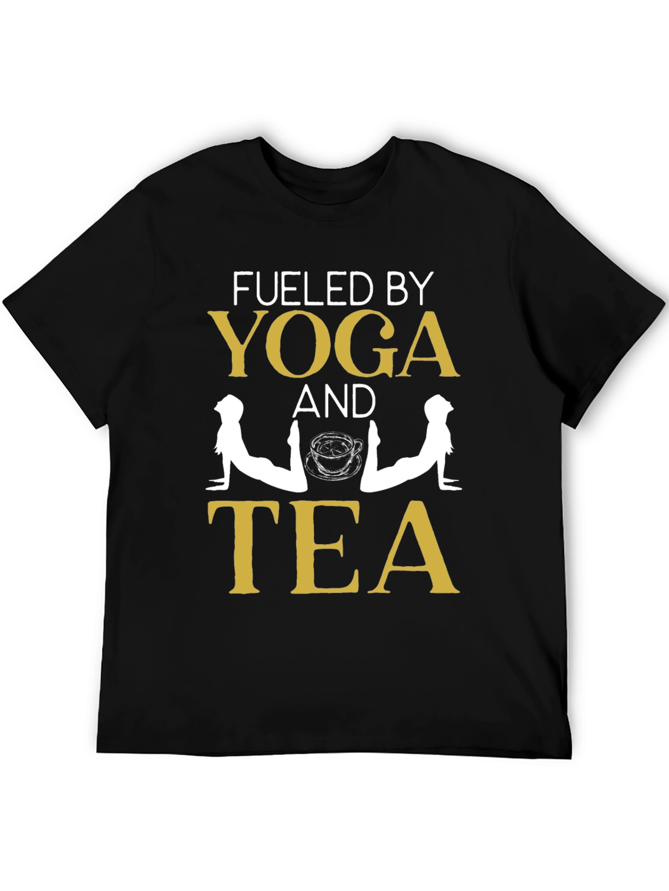Fueled by Yoga and Tea Graphic Tee