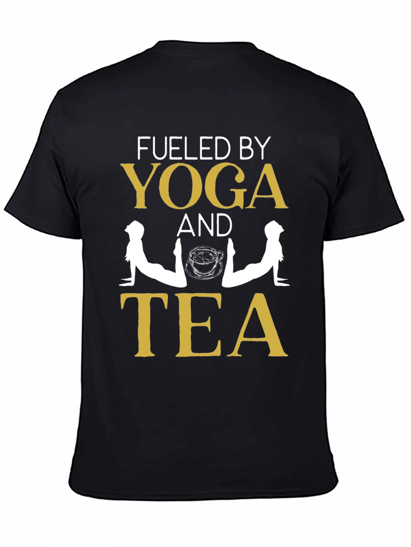 Fueled by Yoga and Tea Graphic Tee