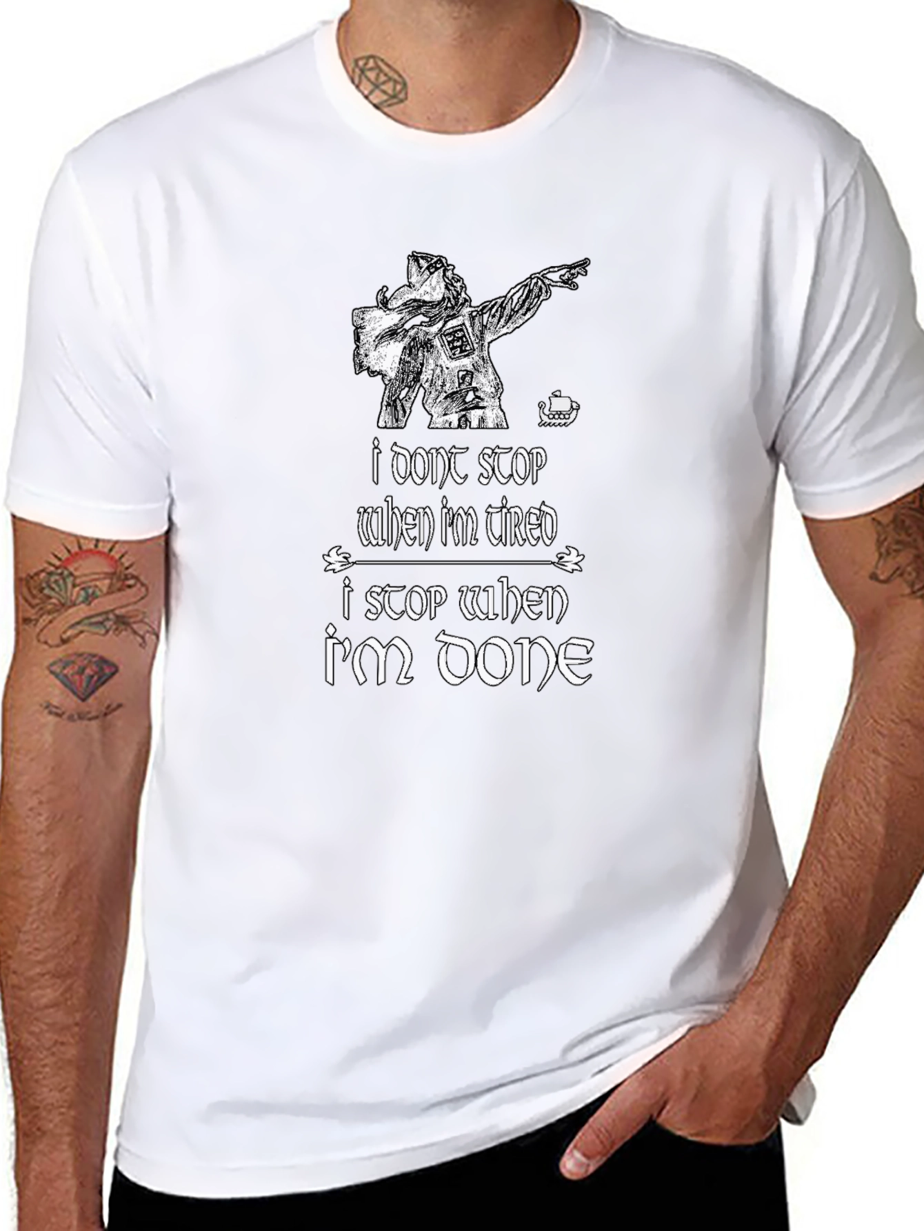 Im Done Viking T-Shirt