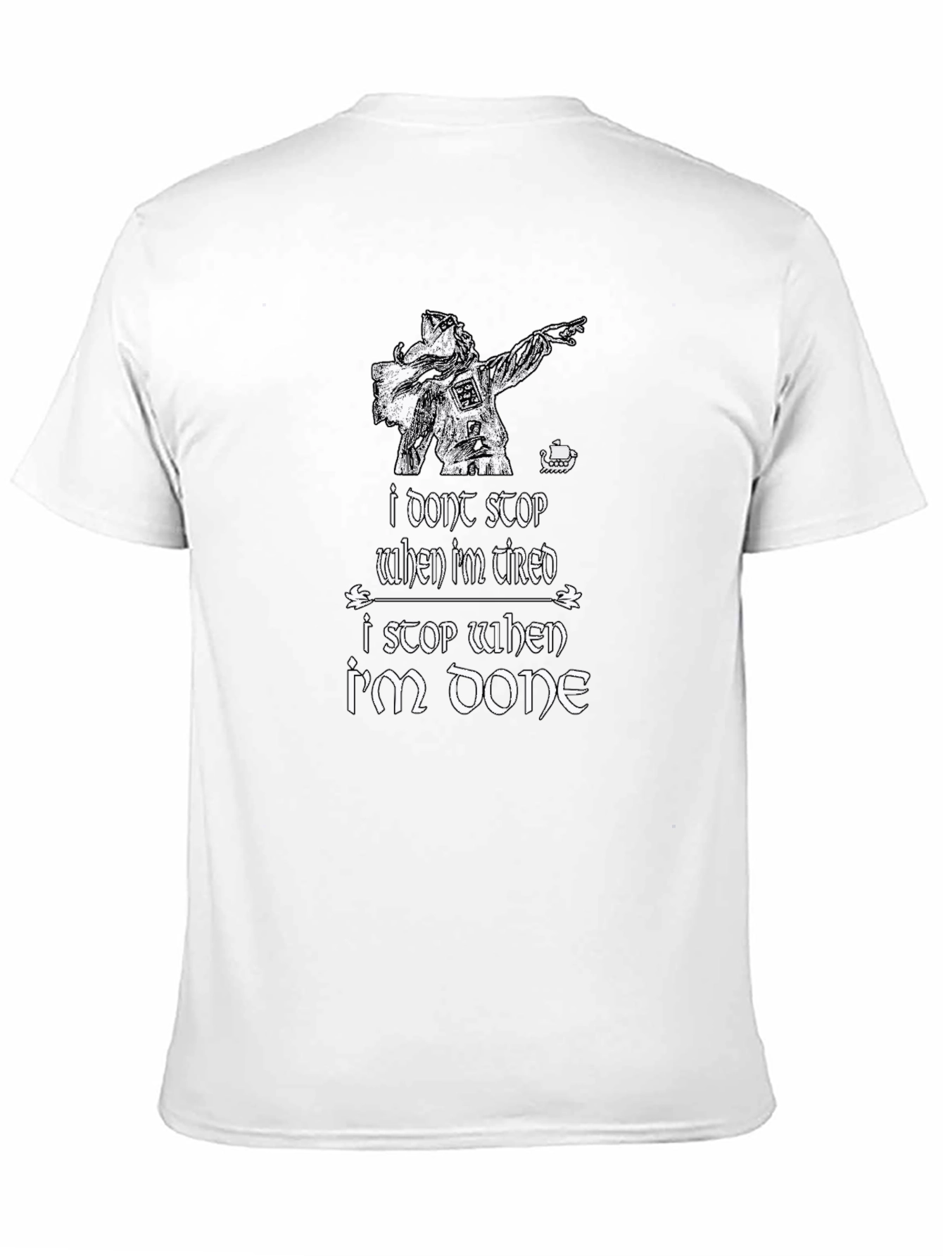 Im Done Viking T-Shirt