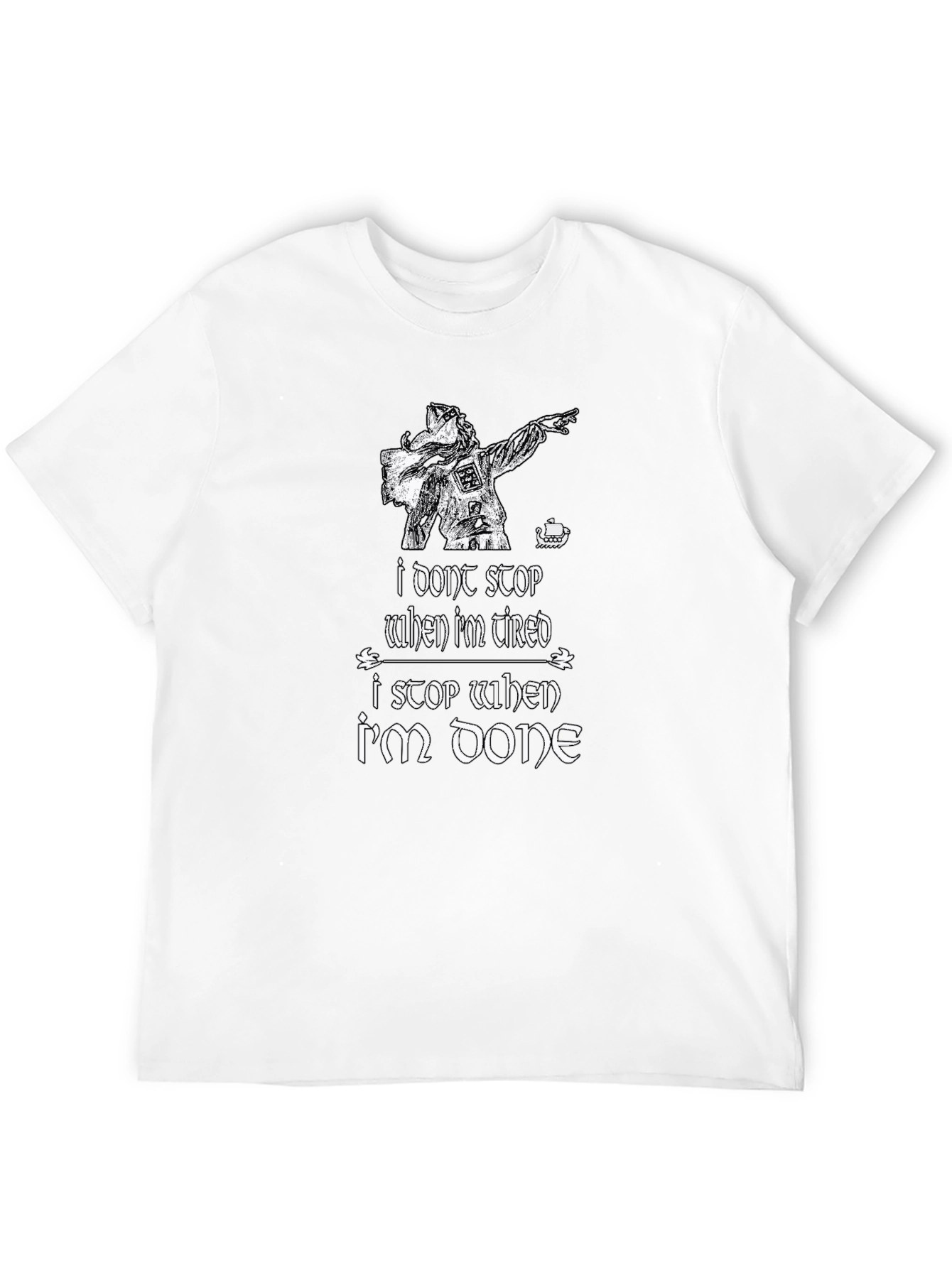 Im Done Viking T-Shirt
