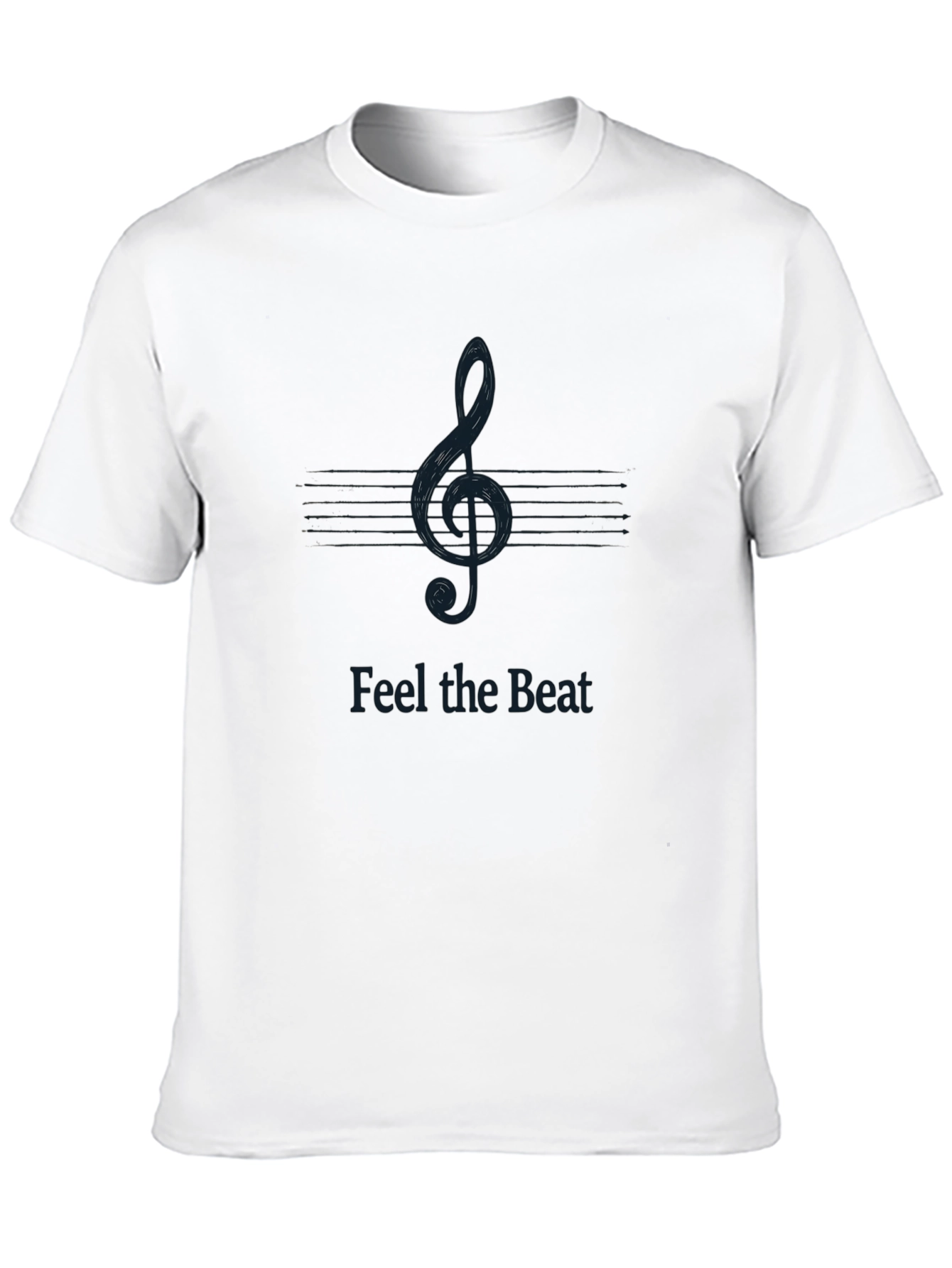 Feel the Beat Tee - Music Lovers T-Shirt
