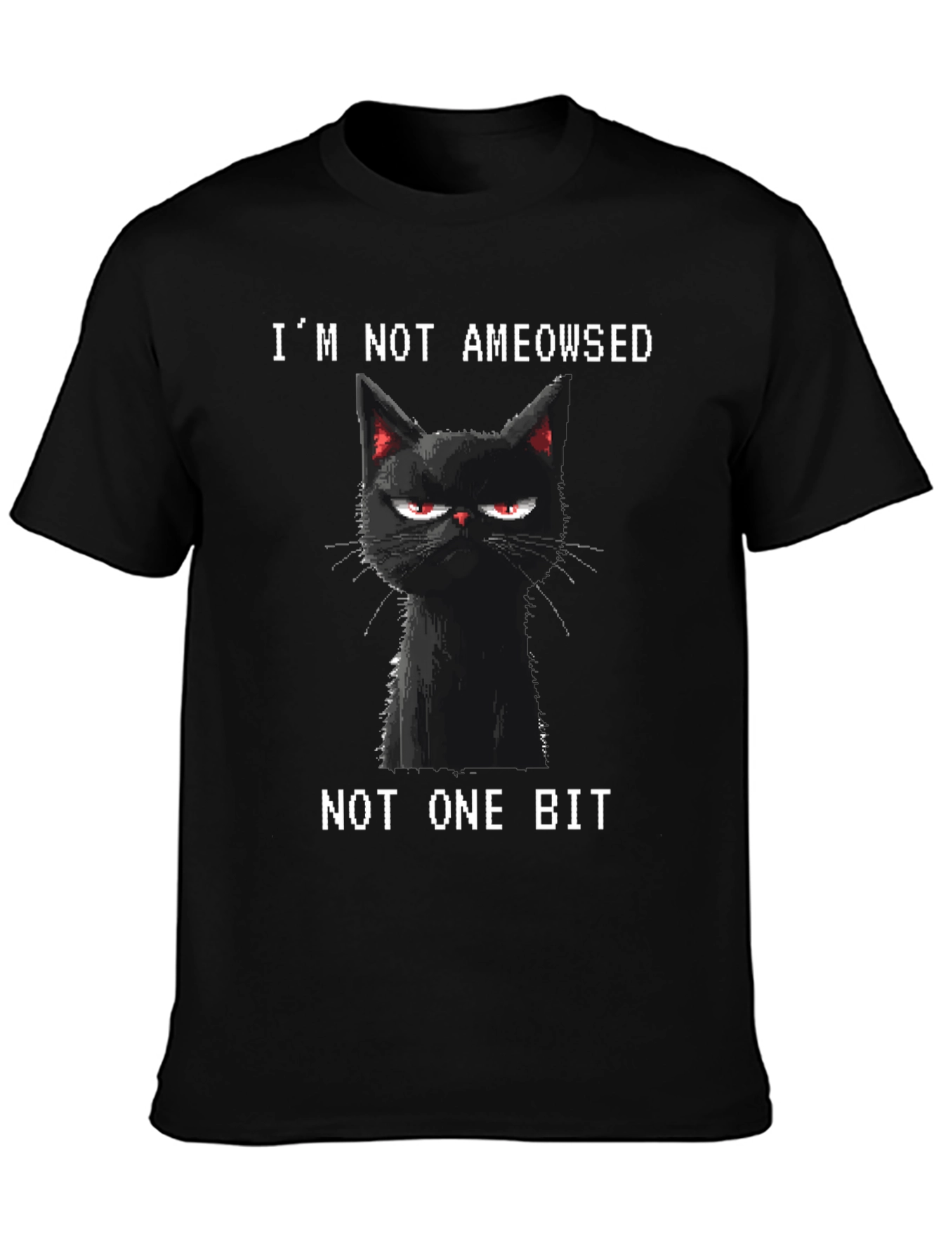 Grumpy Cat T-Shirt - Im Not Ameowsed