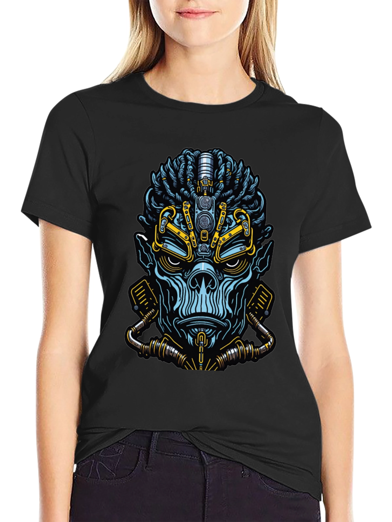 Cyberpunk Gas Mask T-Shirt