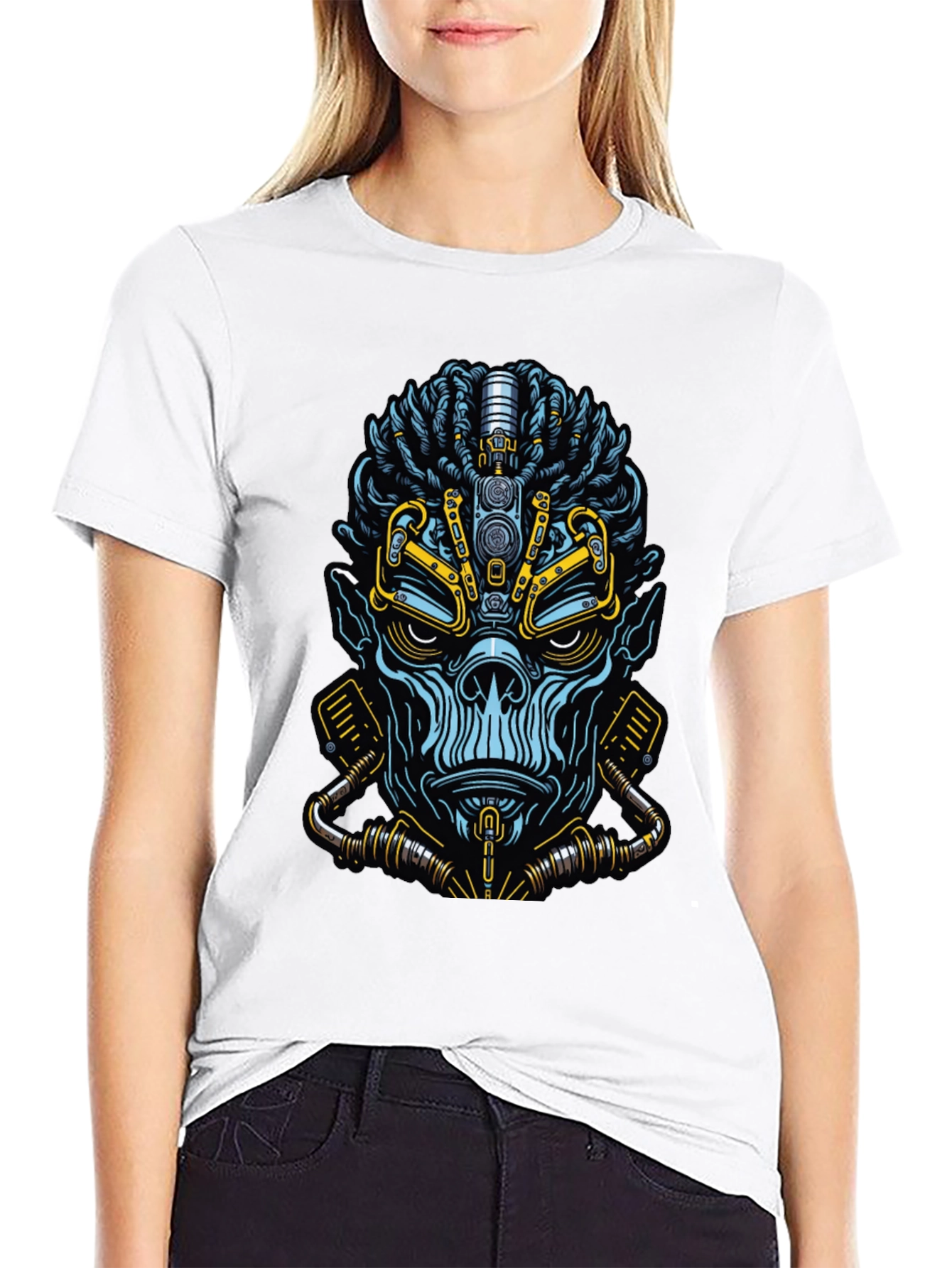 Cyberpunk Gas Mask T-Shirt