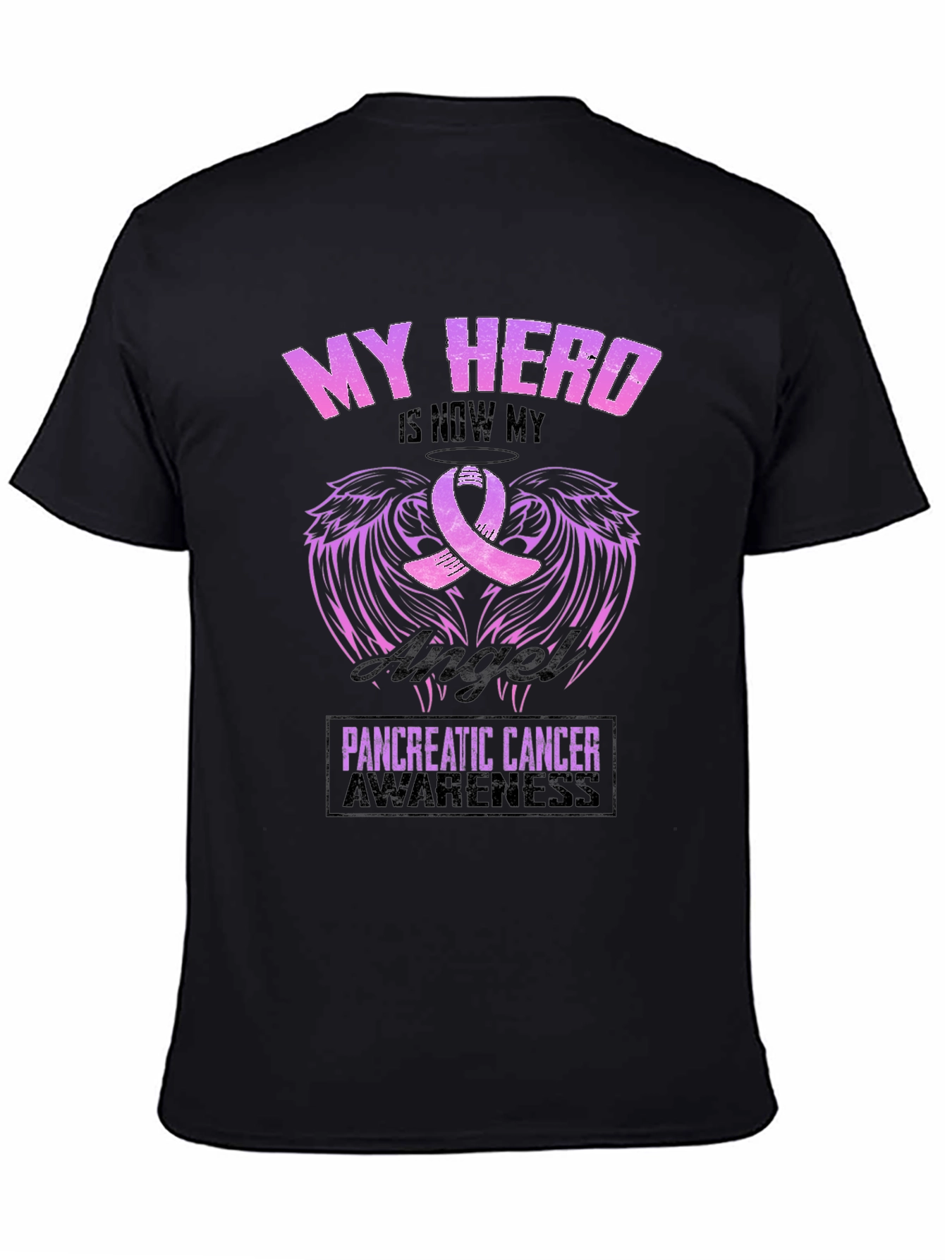 My Hero Angel Pancreatic Cancer Awareness T-Shirt