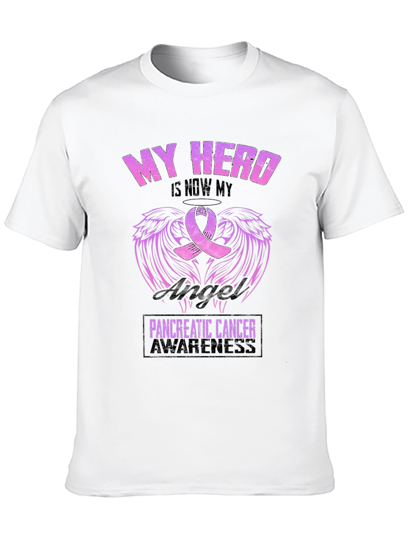 My Hero Angel Pancreatic Cancer Awareness T-Shirt