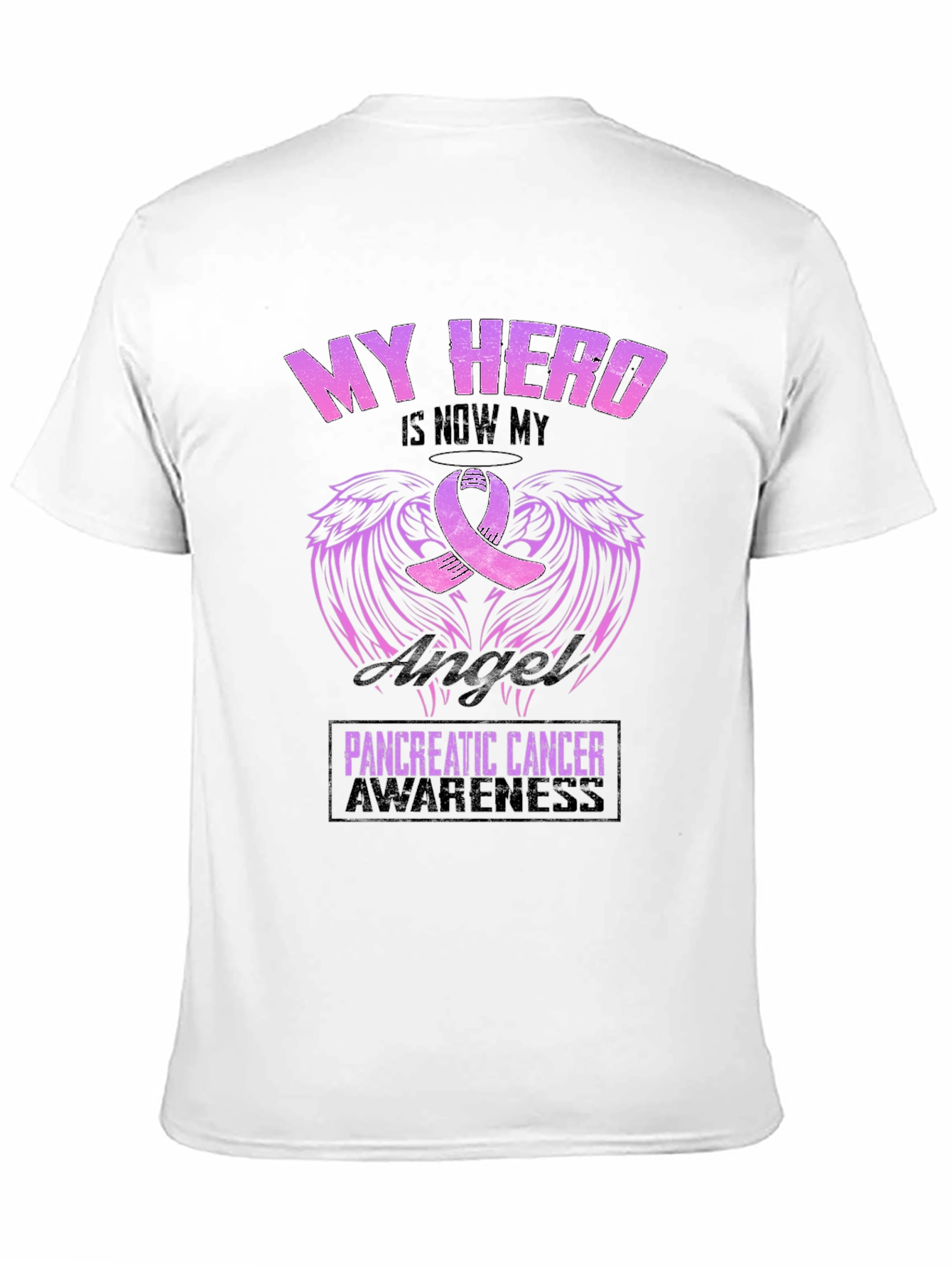 My Hero Angel Pancreatic Cancer Awareness T-Shirt