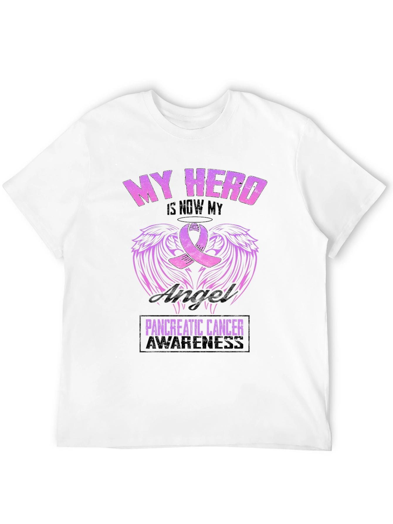 My Hero Angel Pancreatic Cancer Awareness T-Shirt
