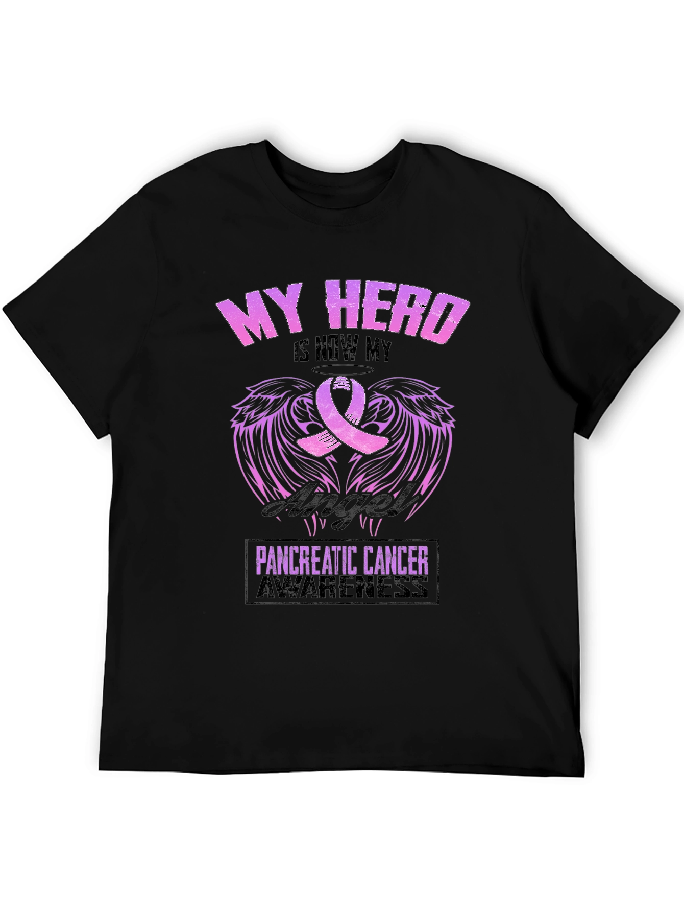 My Hero Angel Pancreatic Cancer Awareness T-Shirt