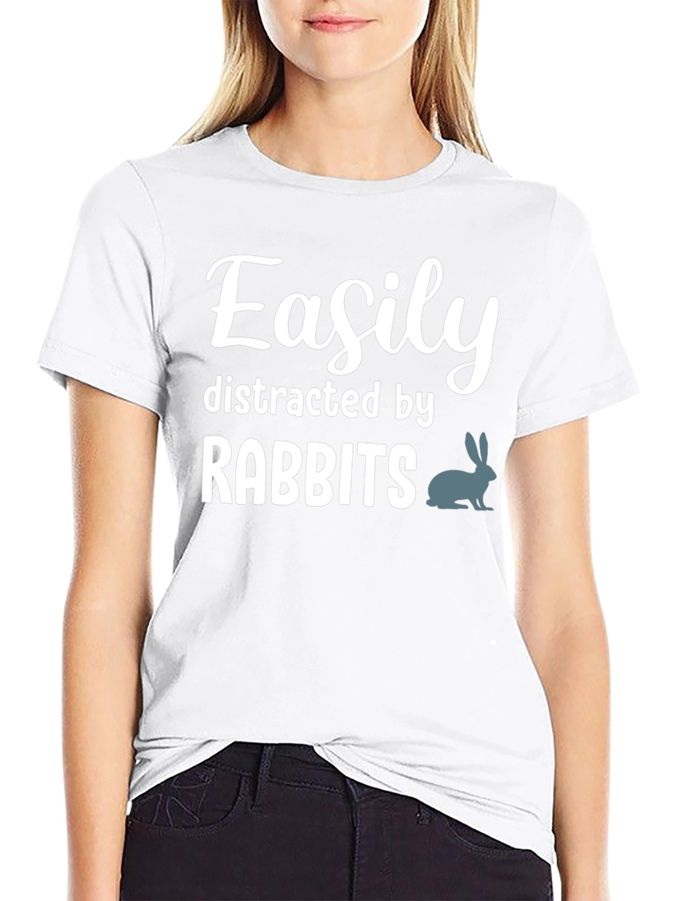 Easily Distracted by Rabbits T-Shirt