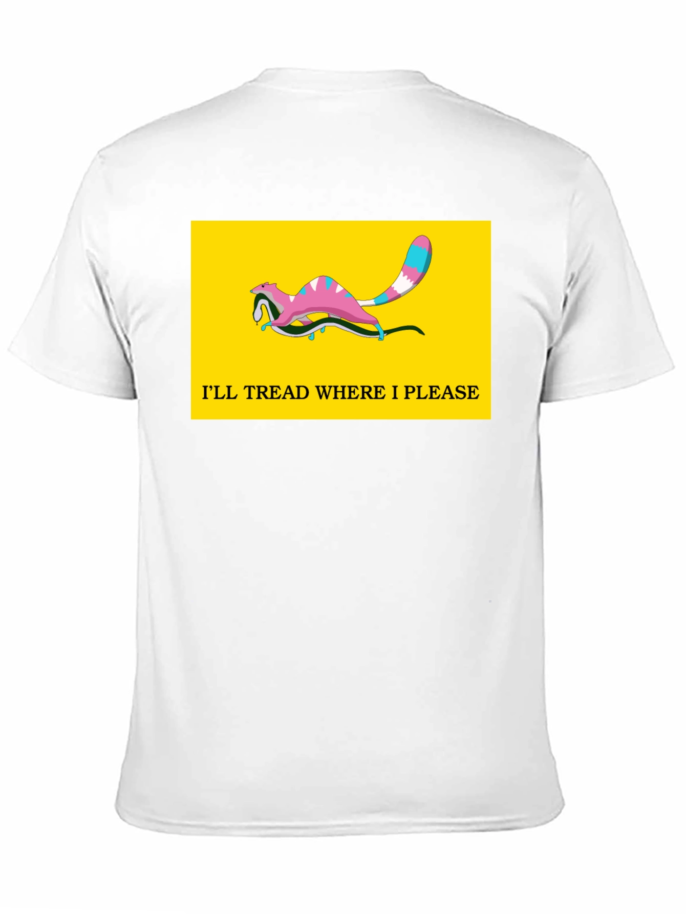 Ill Tread Where I Please Opossum T-Shirt