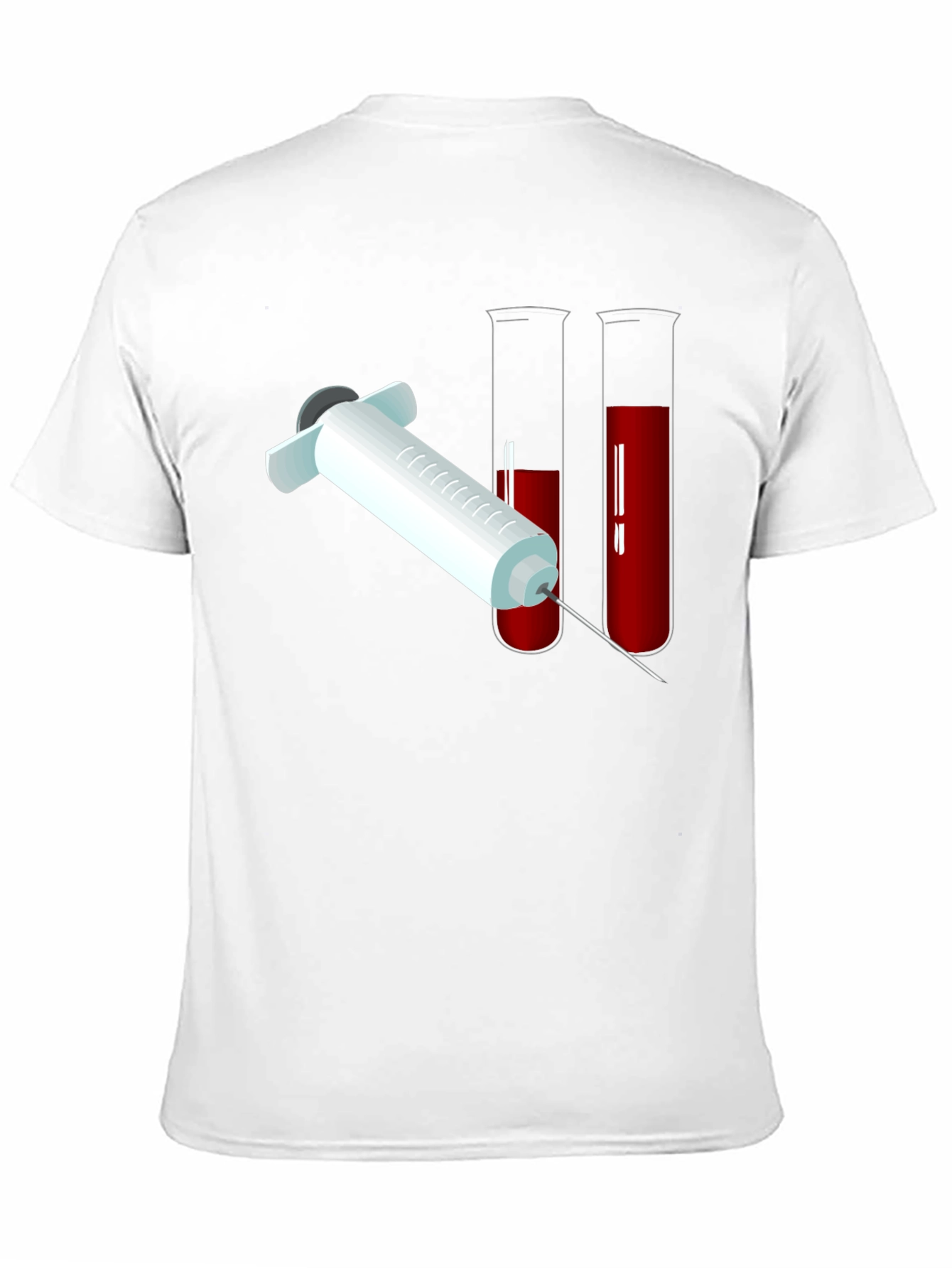Blood Draw Graphic T-Shirt - Black Cotton Tee