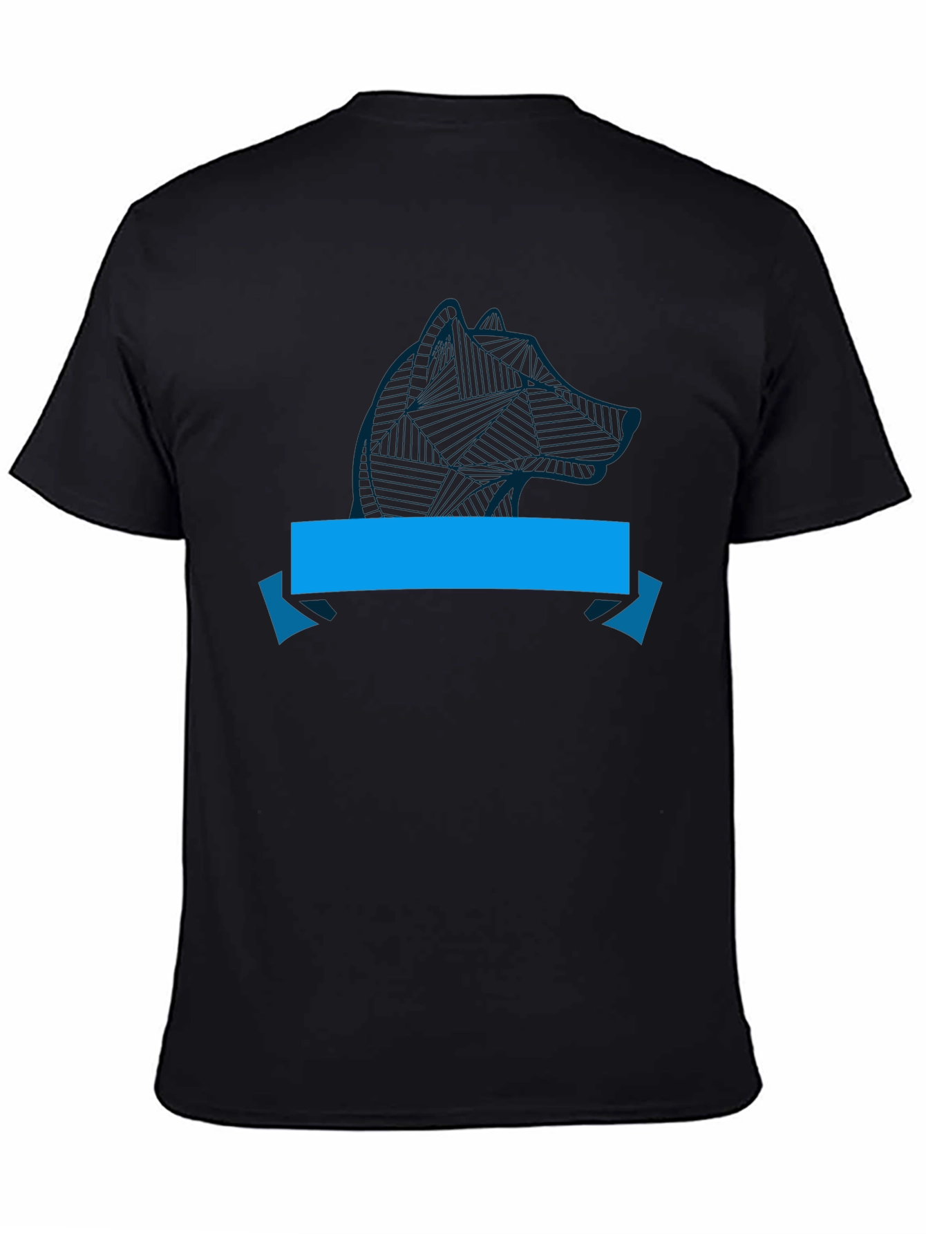Geometric Wolf Graphic Tee