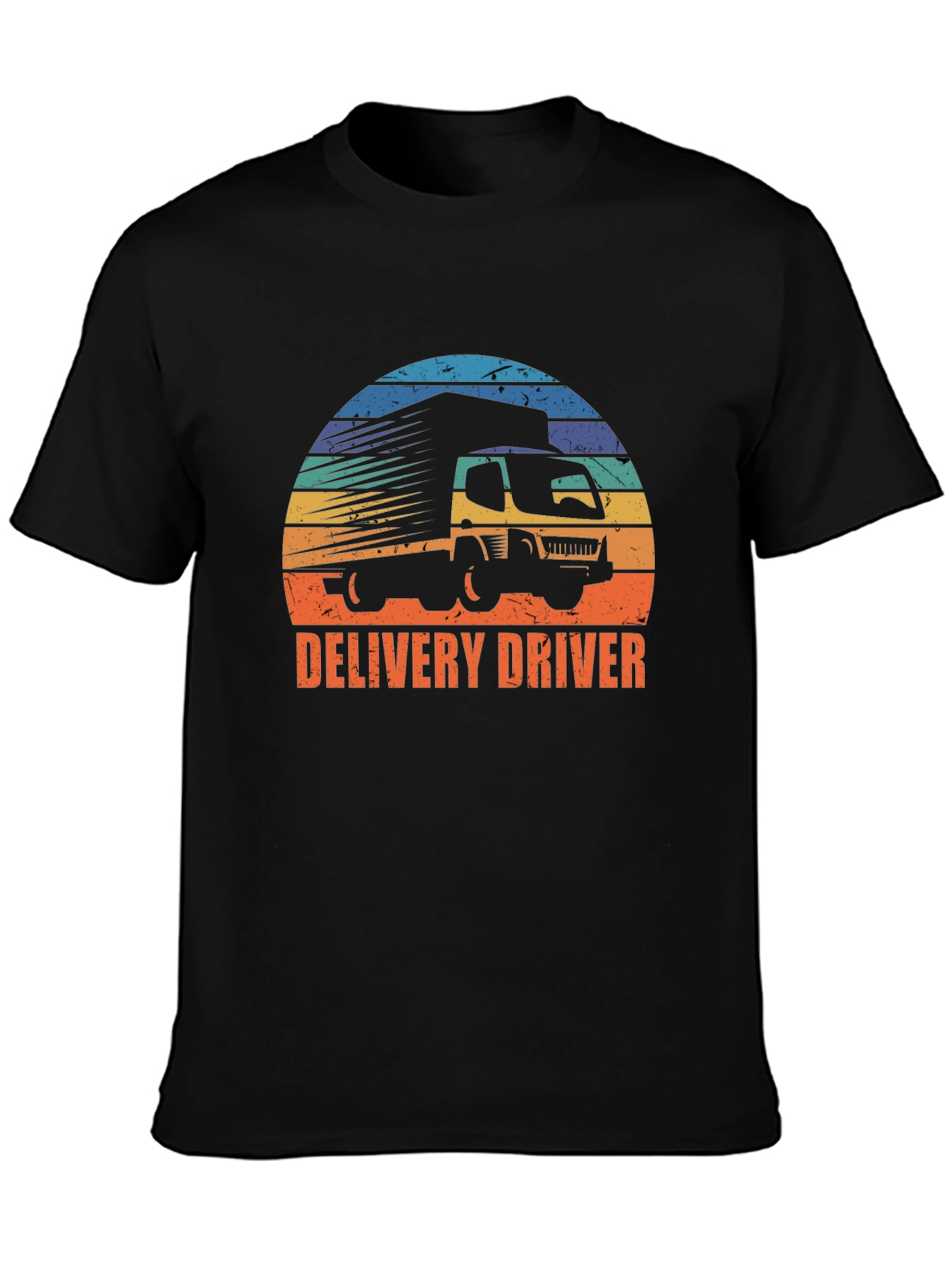 Delivery Driver Graphic T-Shirt - Truck Design