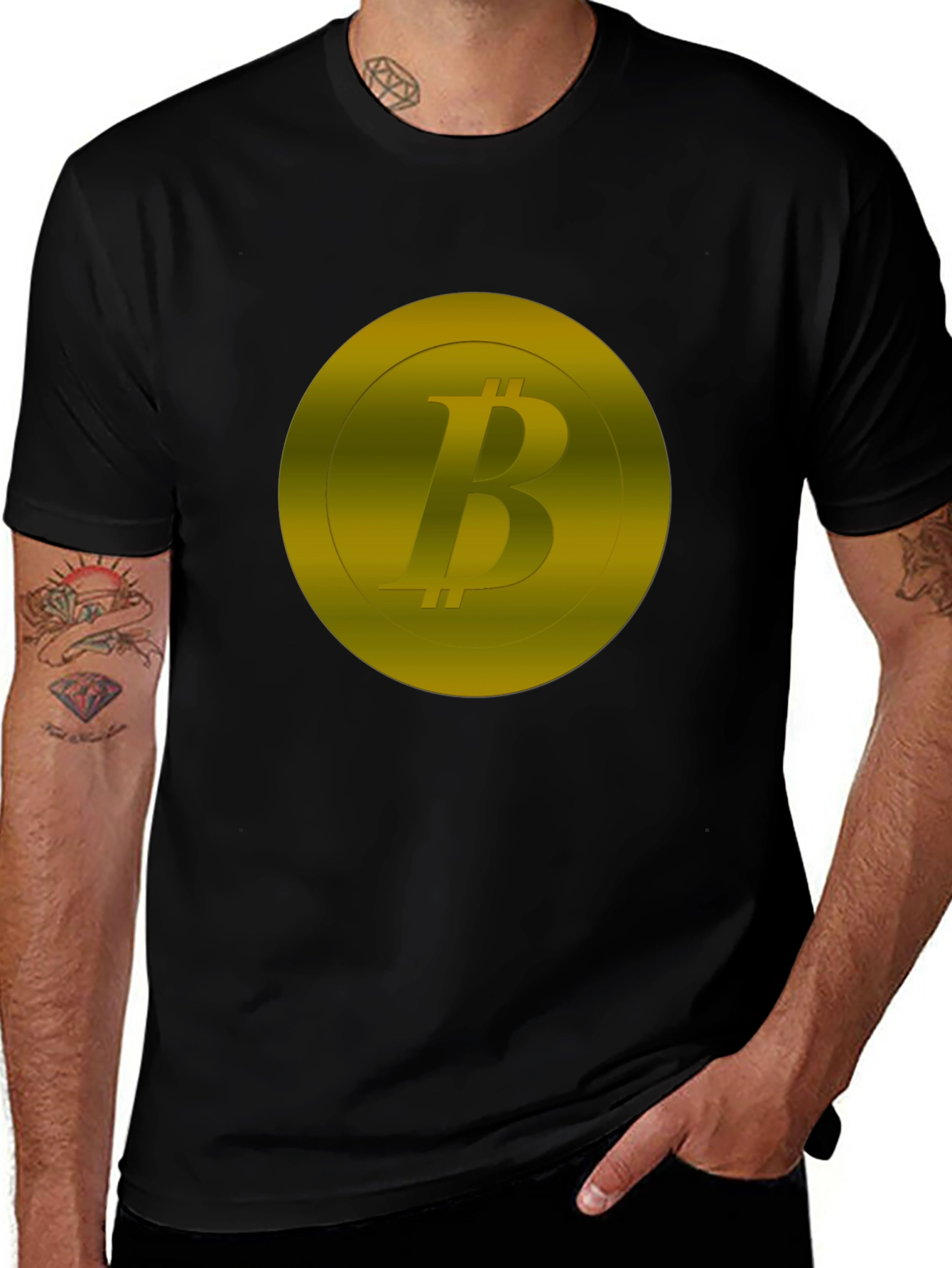 Bitcoin Graphic Tee - Crypto Enthusiast Apparel