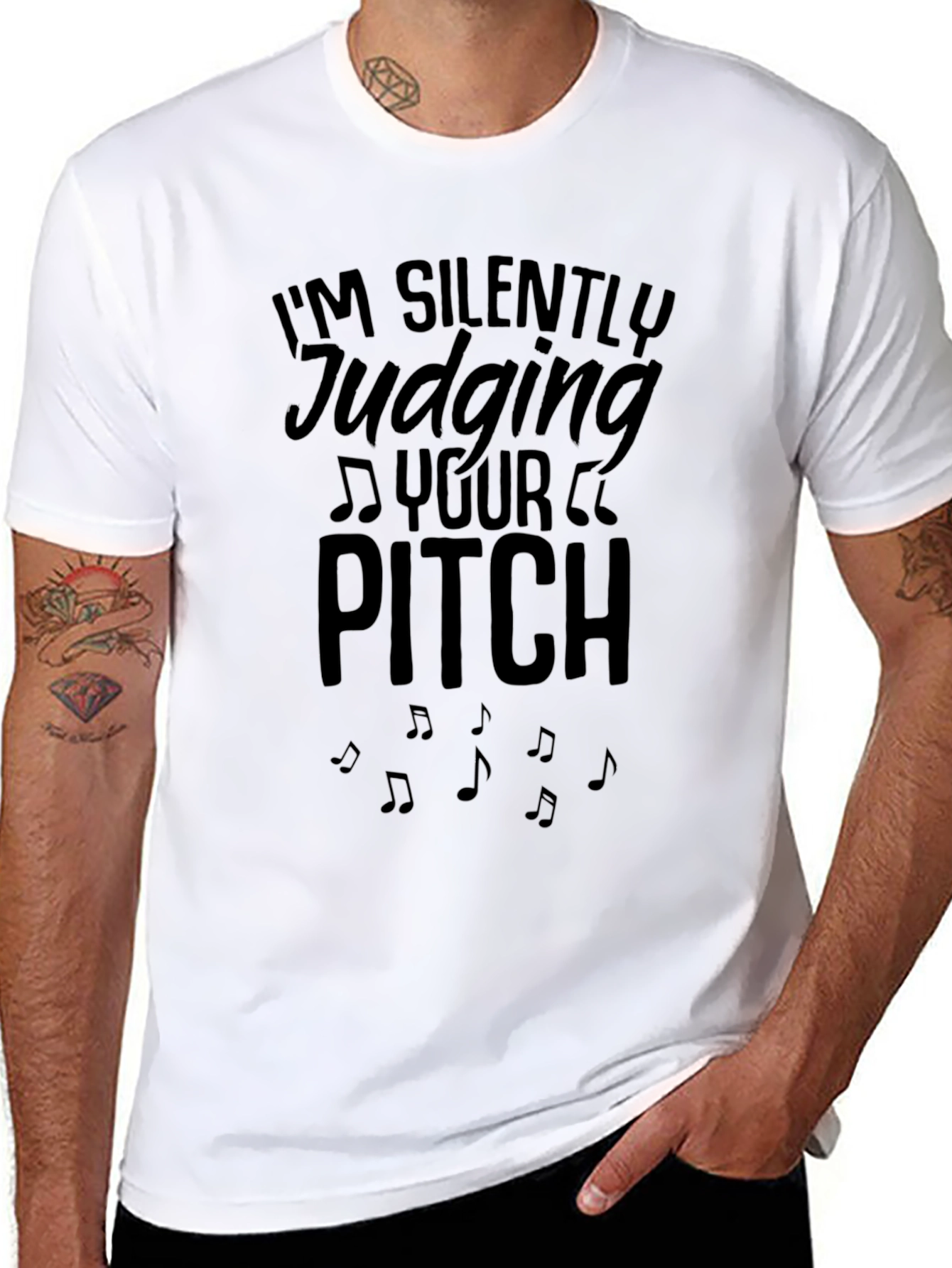 Im Silently Judging Your Pitch T-Shirt