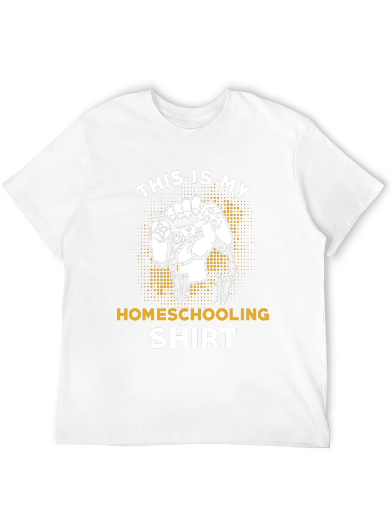 Homeschooling Gamer T-Shirt - Black