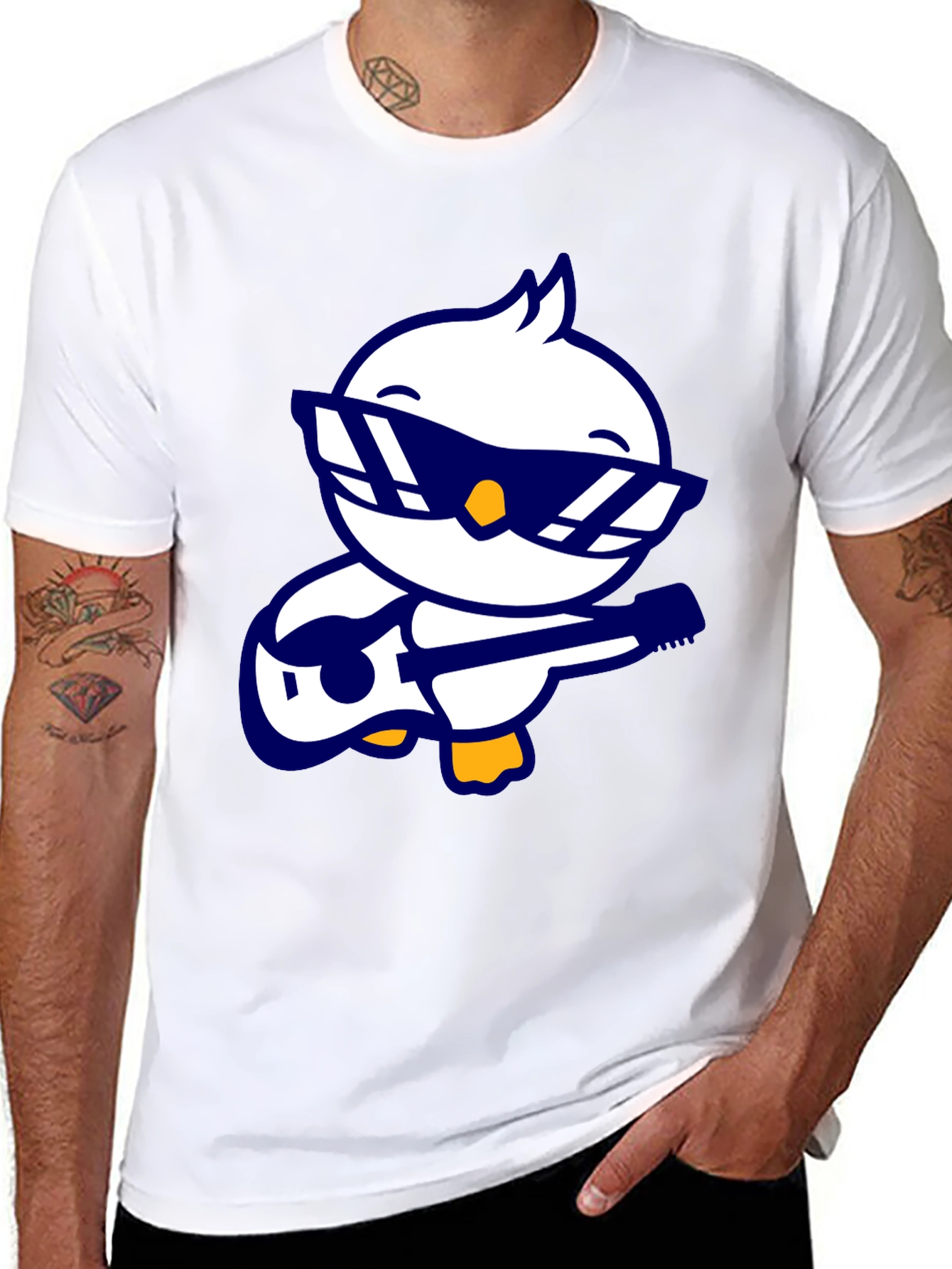 Cool Duck Guitar T-Shirt