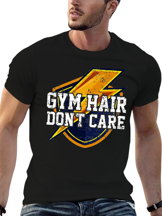 Gym Hair Dont Care Graphic Tee