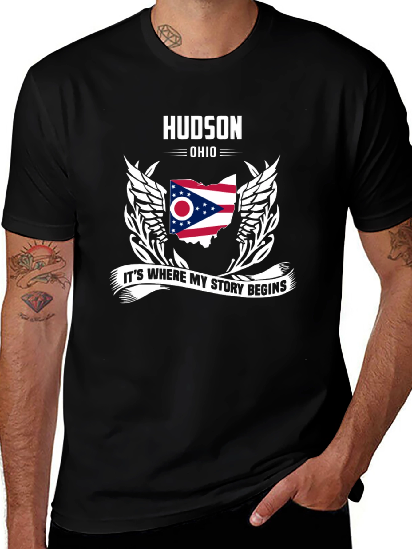 Hudson Ohio T-Shirt - Where My Story Begins