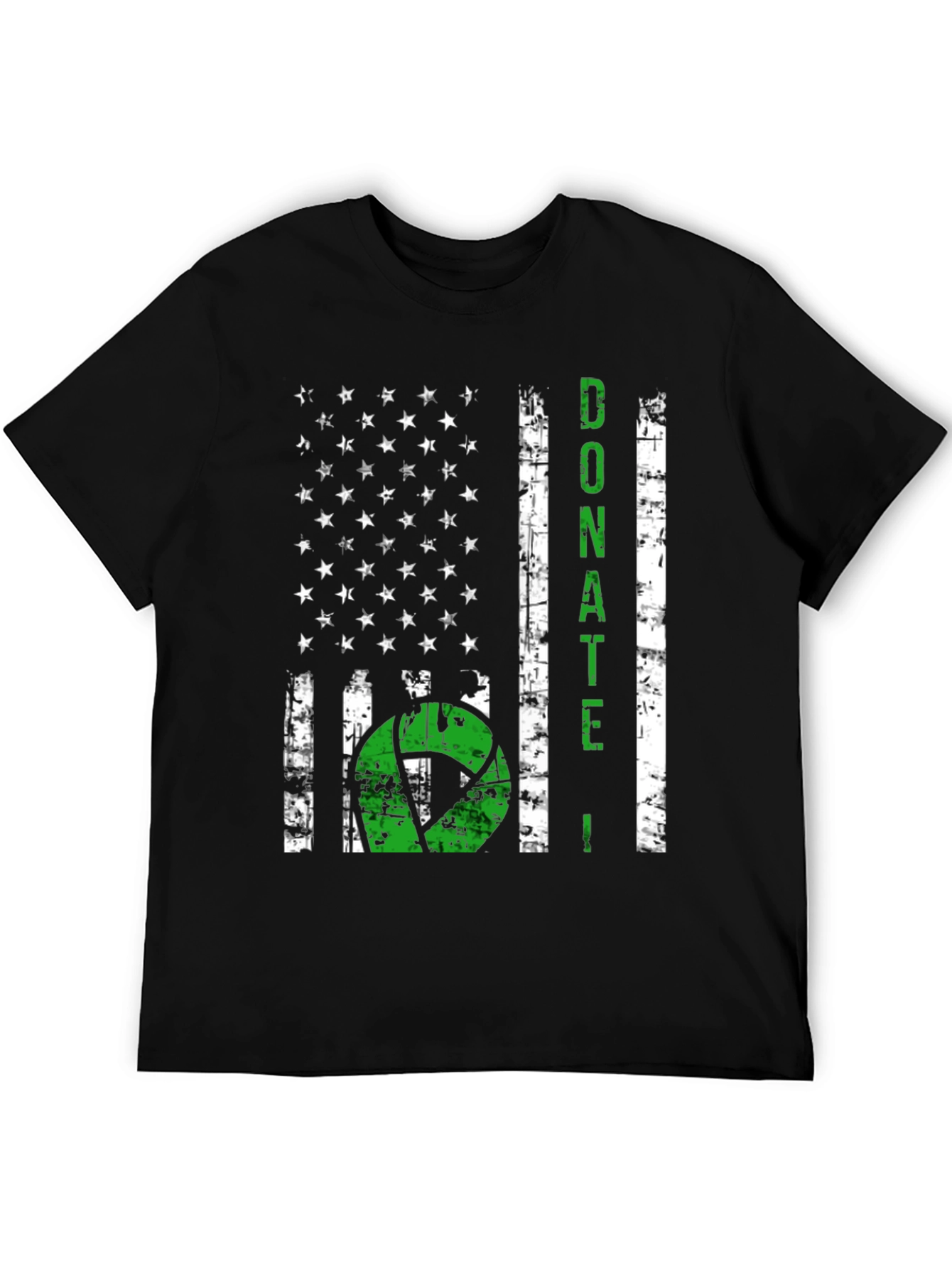 Donate Life American Flag Graphic Tee