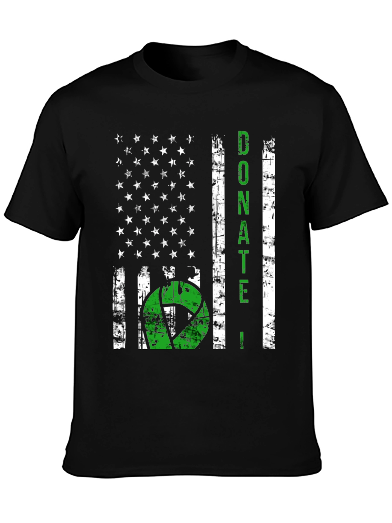 Donate Life American Flag Graphic Tee