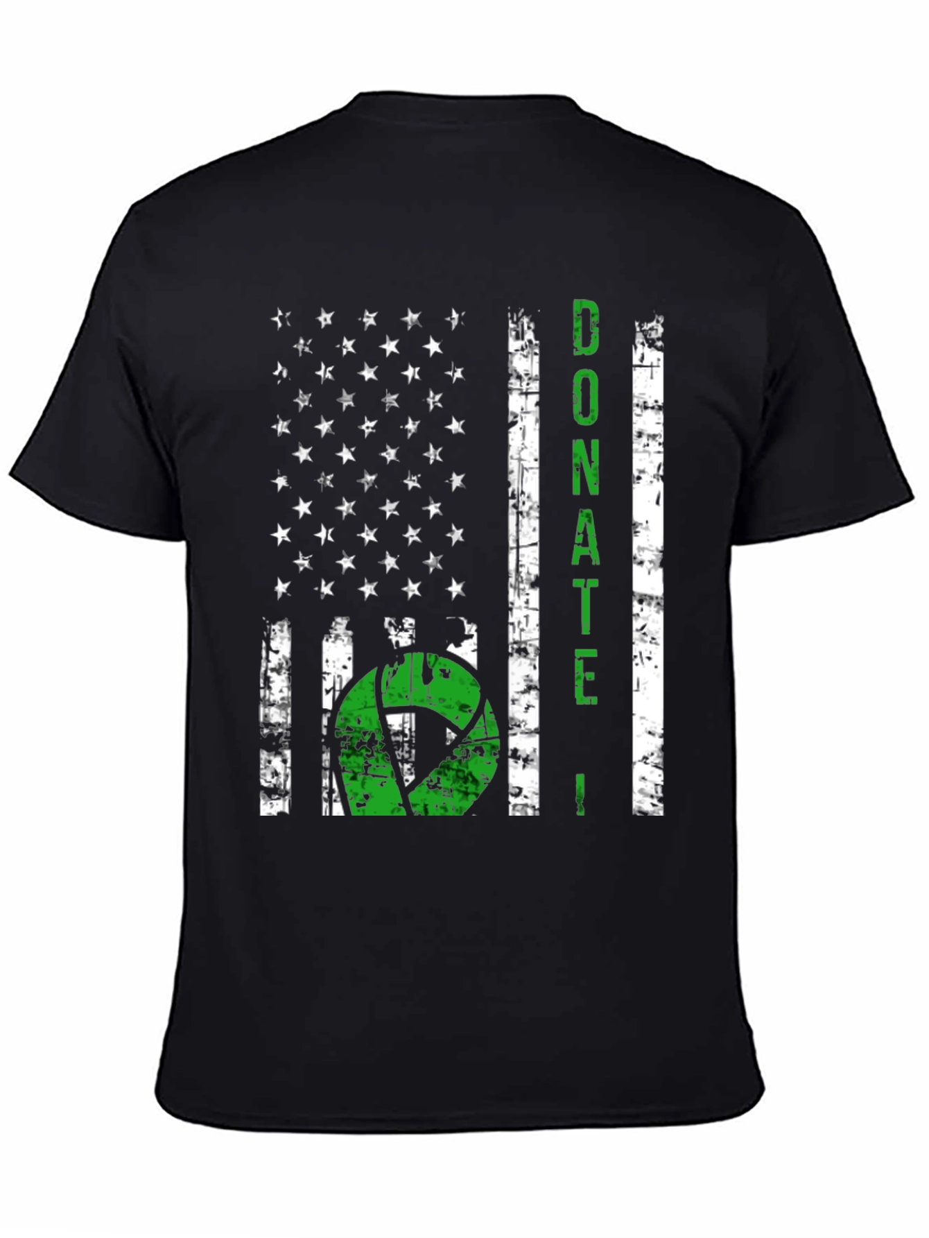 Donate Life American Flag Graphic Tee