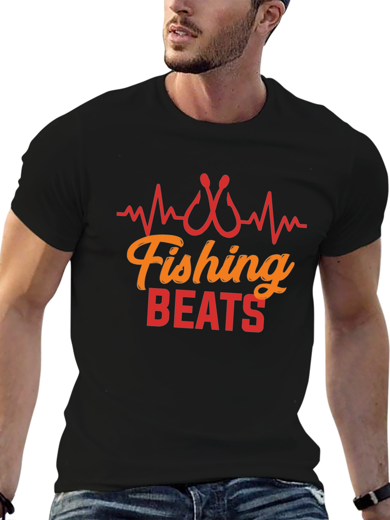 Fishing Beats T-Shirt - Perfect for Anglers