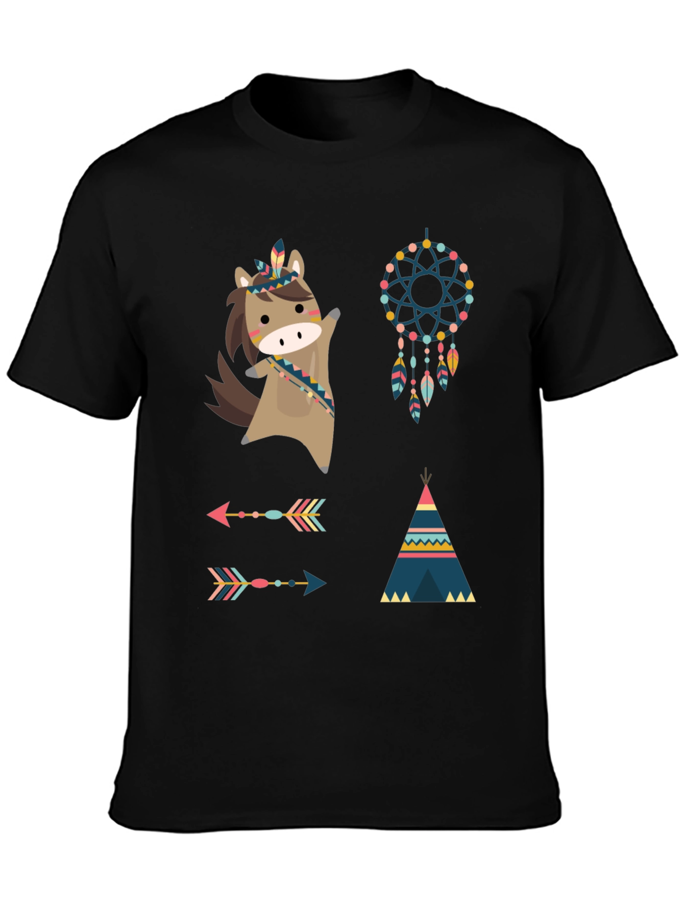 Boho Style Graphic Tee
