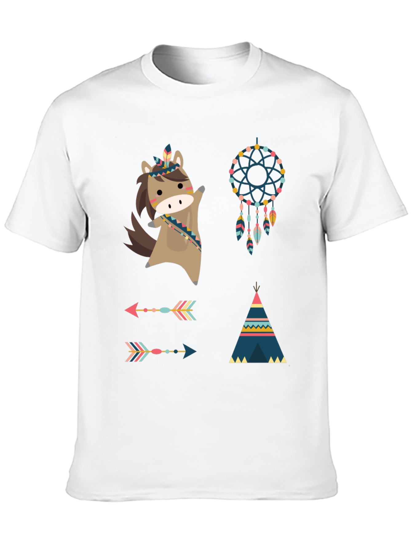 Boho Style Graphic Tee