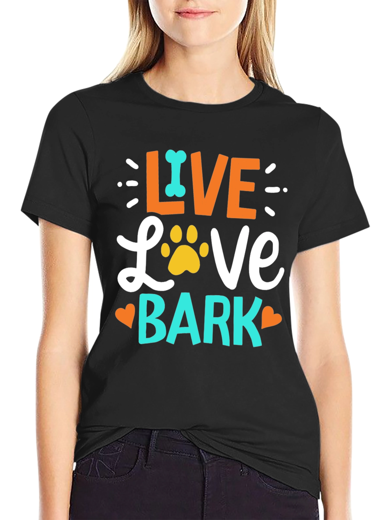 Live Love Bark Dog Lover T-Shirt