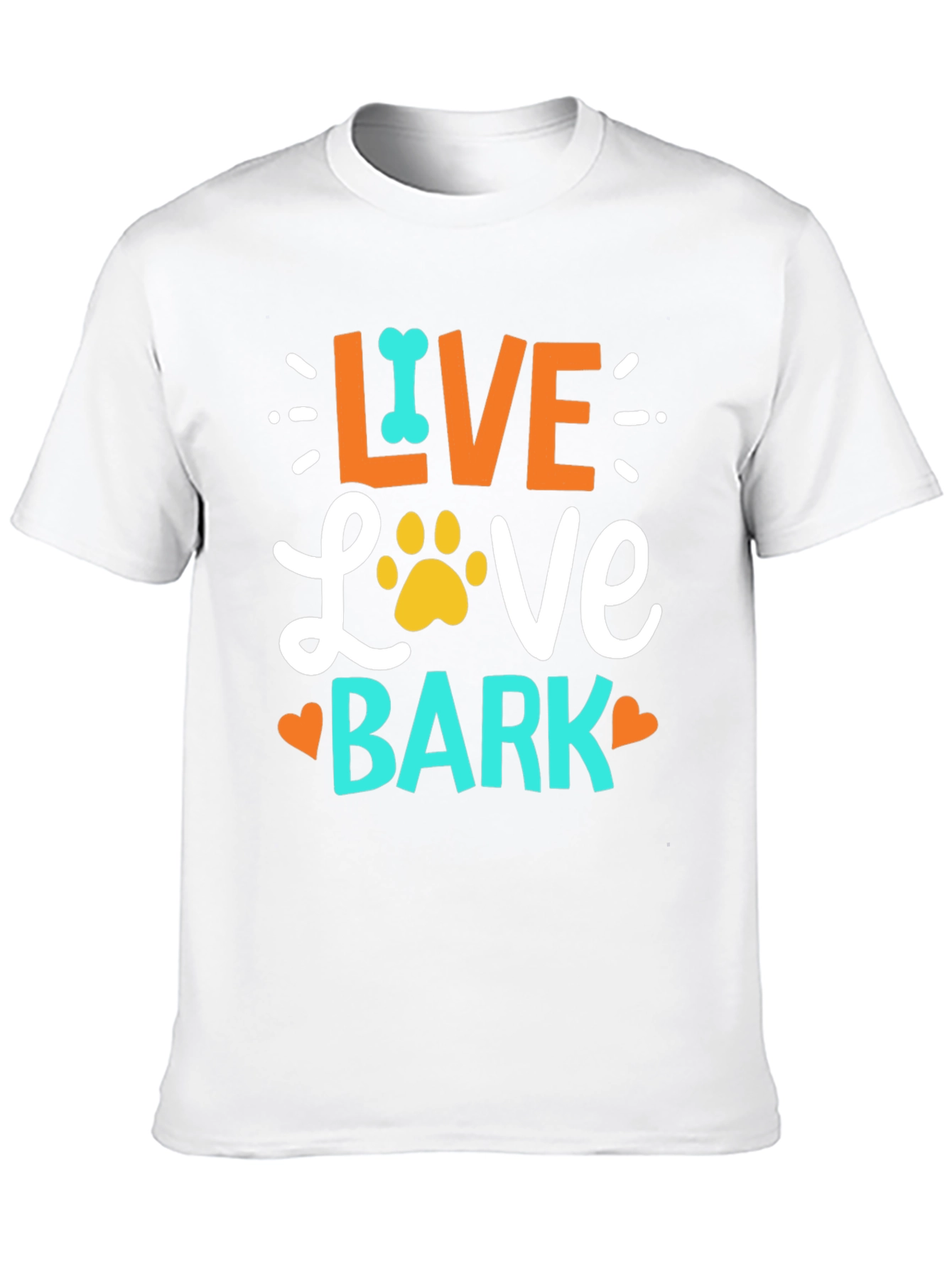 Live Love Bark Dog Lover T-Shirt