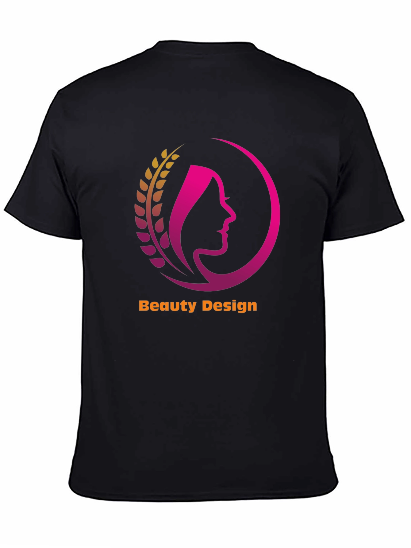Beauty Design Graphic Tee - Unisex Black T-Shirt