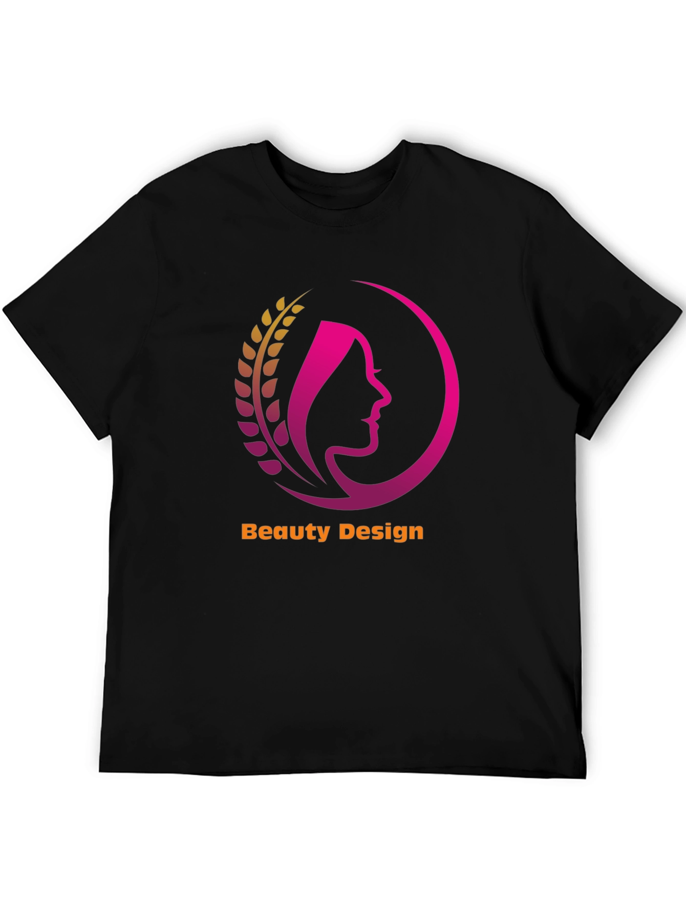 Beauty Design Graphic Tee - Unisex Black T-Shirt