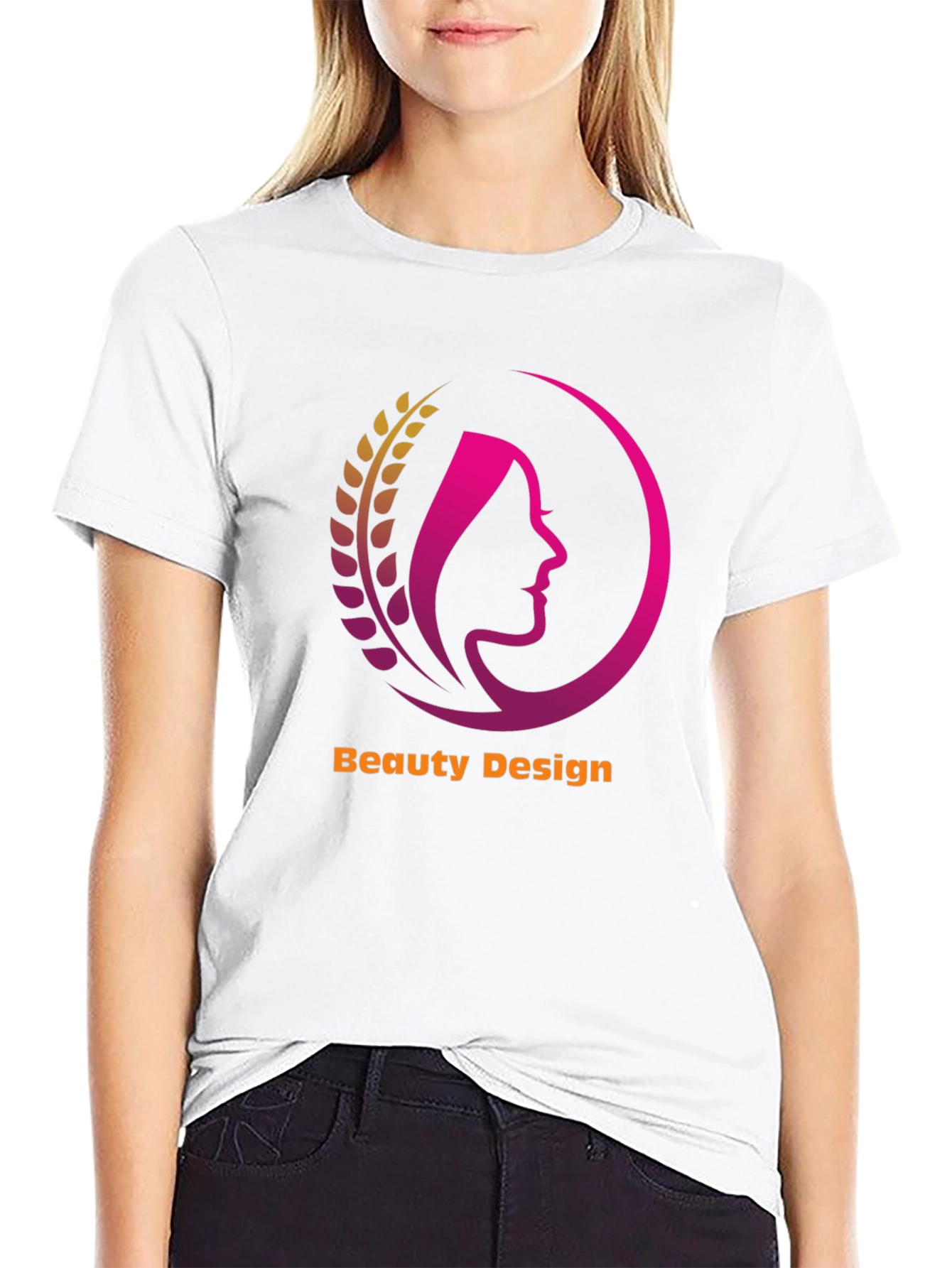 Beauty Design Graphic Tee - Unisex Black T-Shirt