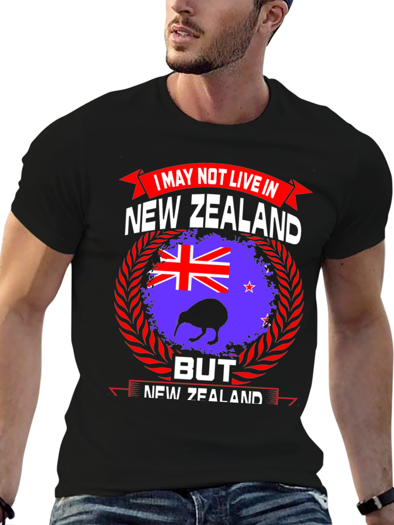 New Zealand Pride T-Shirt: Kiwi Flag Souvenir