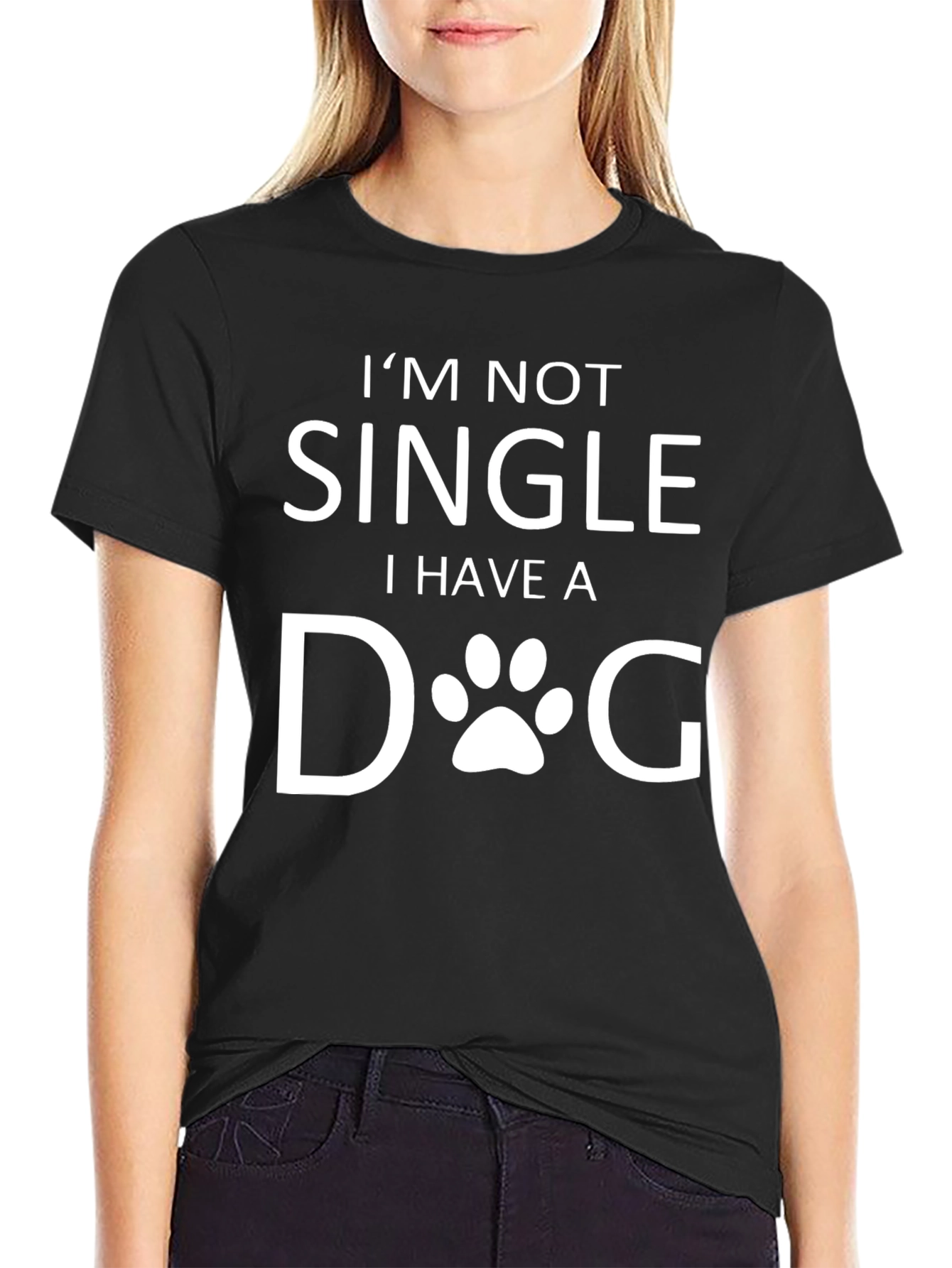 Im Not Single I Have A Dog T-Shirt