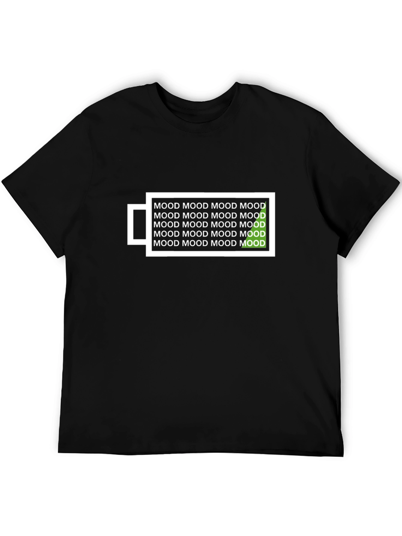 Mood Battery Black Graphic Tee
