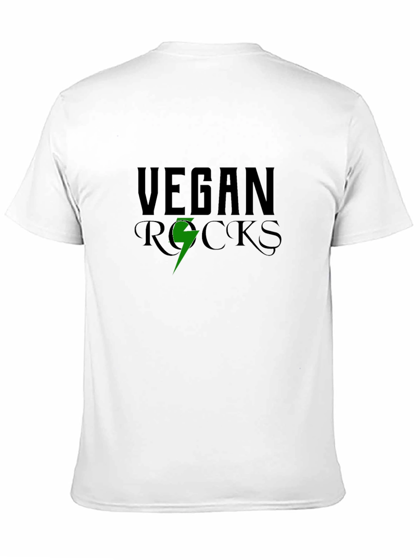Vegan Rocks T-Shirt - Black